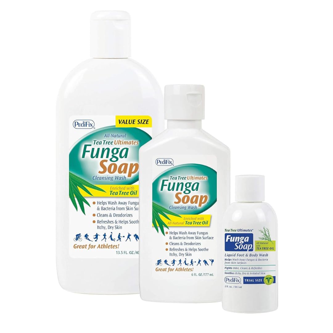 Pedifix FungaSoap Cleansing Wash - 13.5 fl. oz (Packaging May Vary) (Pack of 2)