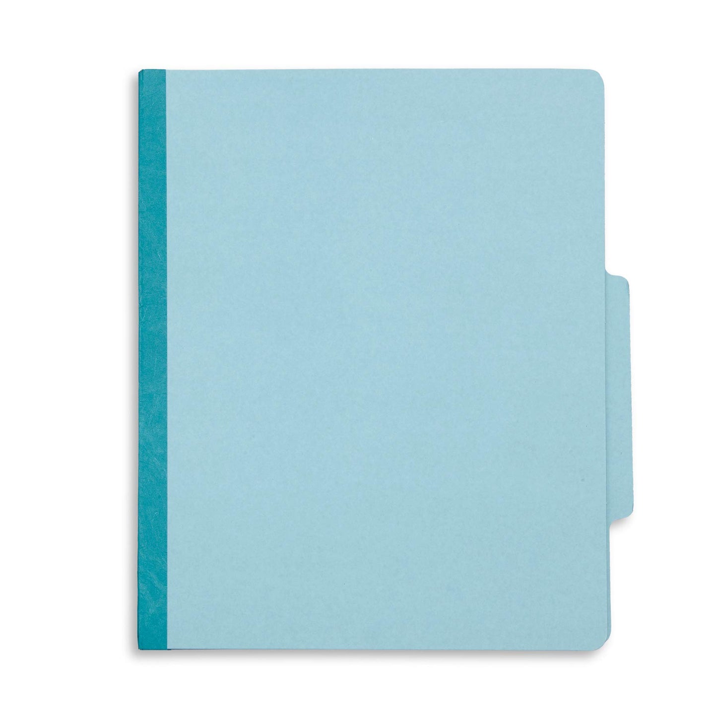 Blue Summit Supplies Light Blue Classification Folders, 3 Dividers, Letter Size with 2 Inch Expansions, 8 Section, 10 Pack
