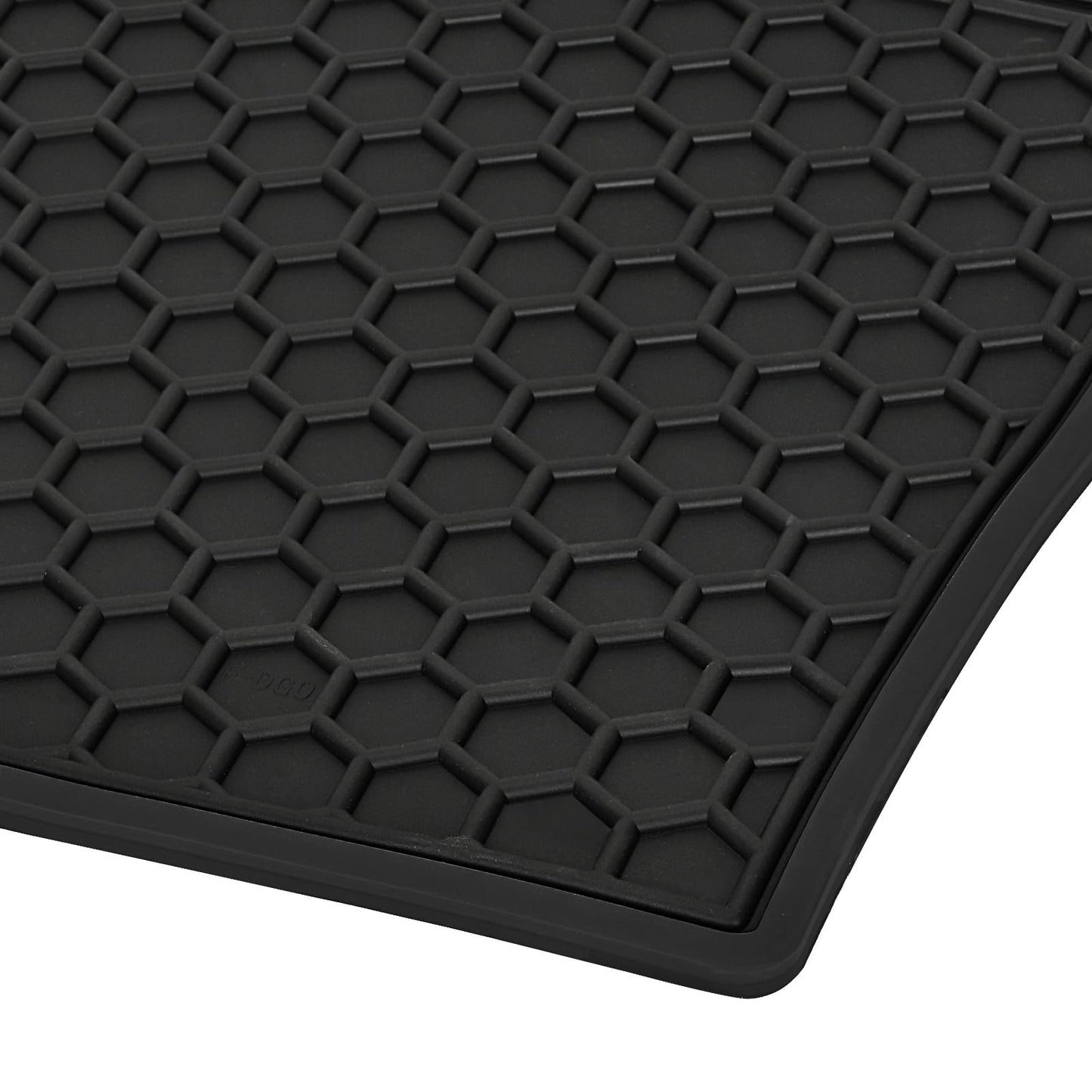 Lwope Car Cargo Mat Custom Fit for Mercedes Benz GLB 250 200 35 AMG 2020-2025 Trunk Liner All Black Rubber All Weather Protector