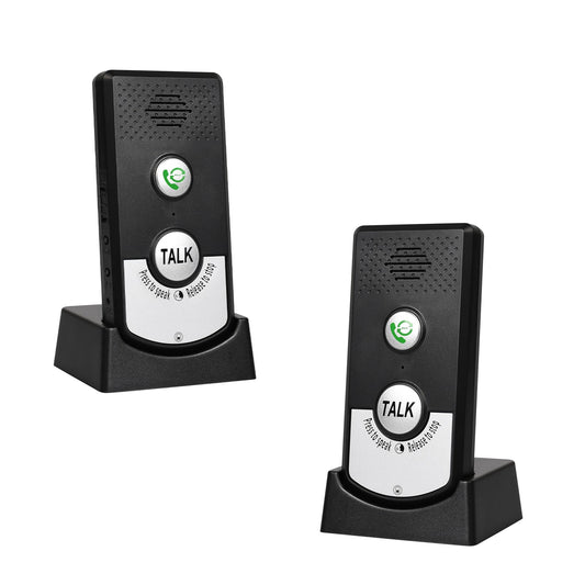 2 Way Wireless Intercom for Home Hospital Hotel,1000m Range Indoor Intercoms Wireless