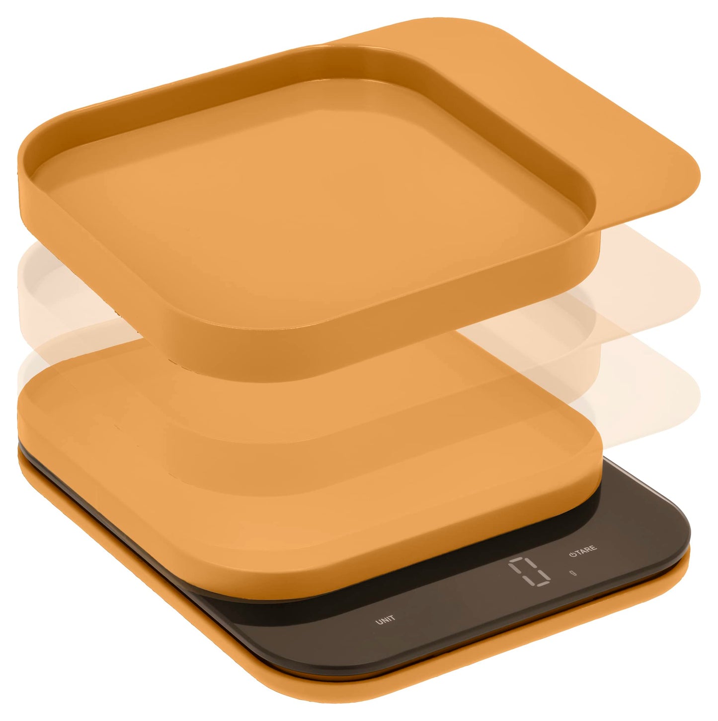 Rosti Mensura Kitchen Scale Accurate Measurements Made Effortless - Experience Precision Cooking with Battery - Powered Convenience - Requires 3 AAA Batteries for Reliable Performance (Curry)