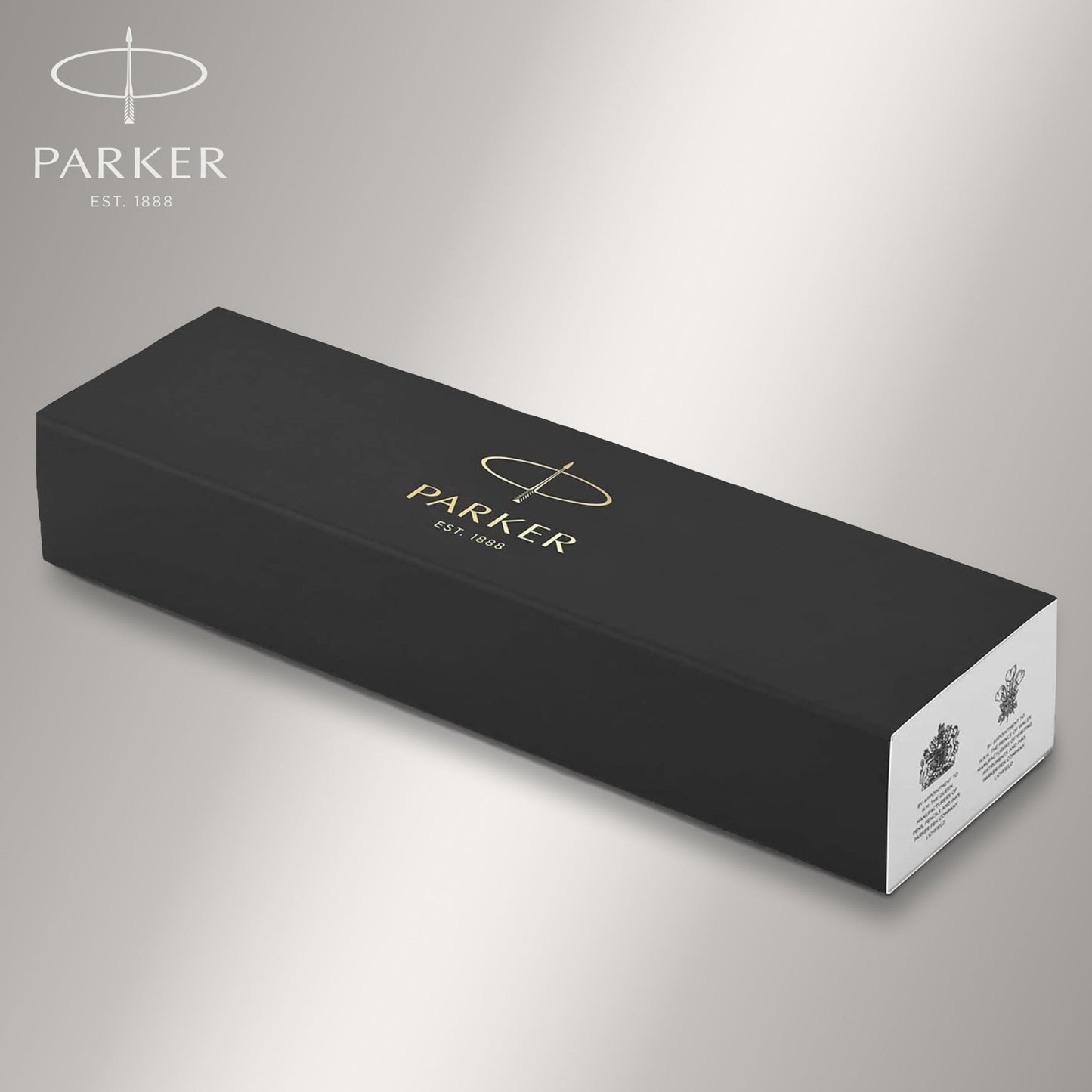 Parker IM Ballpoint Pen, Matte Black with Black Trim, Medium Point, Blue Ink