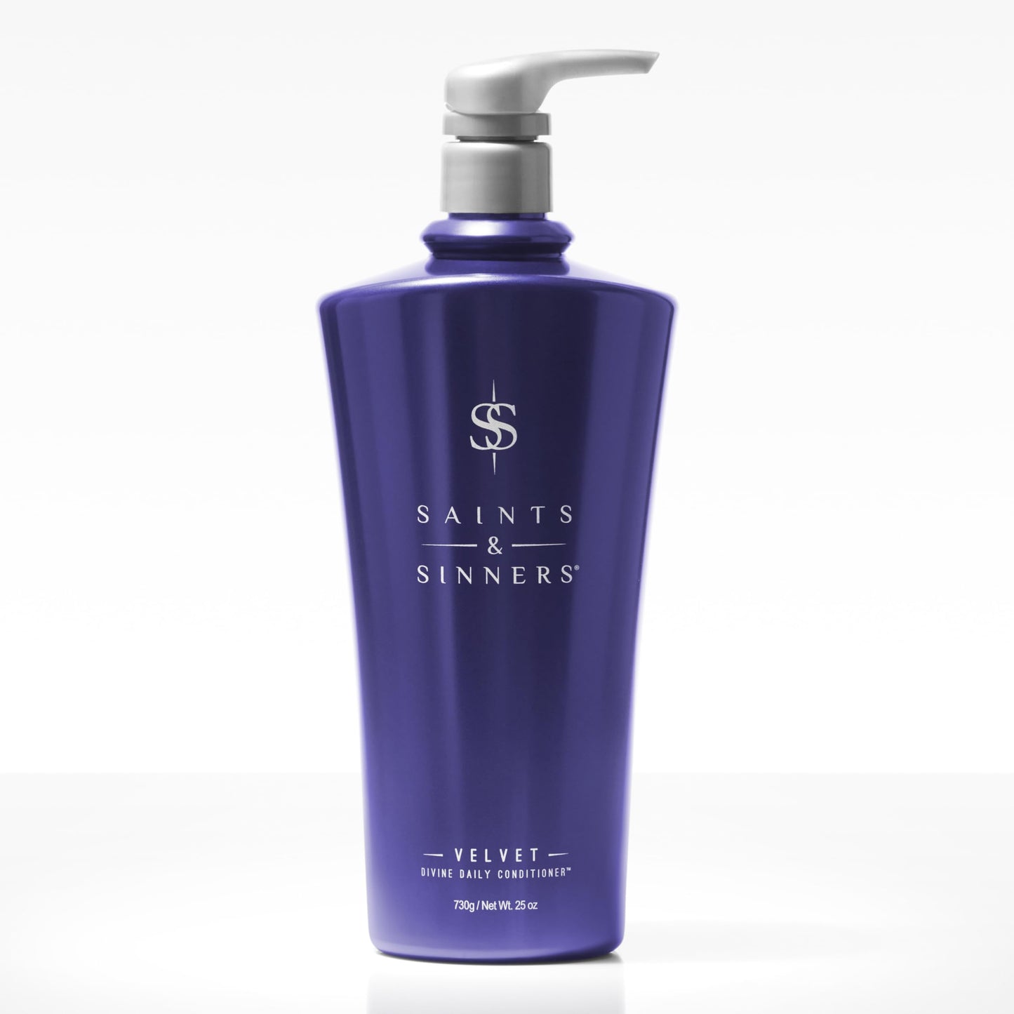 Saints & Sinners Velvet Divine Daily Conditioner for Dry, Moisture-Starved, Damaged Hair - Repair, Strengthen, Detangle & Eliminate Frizz