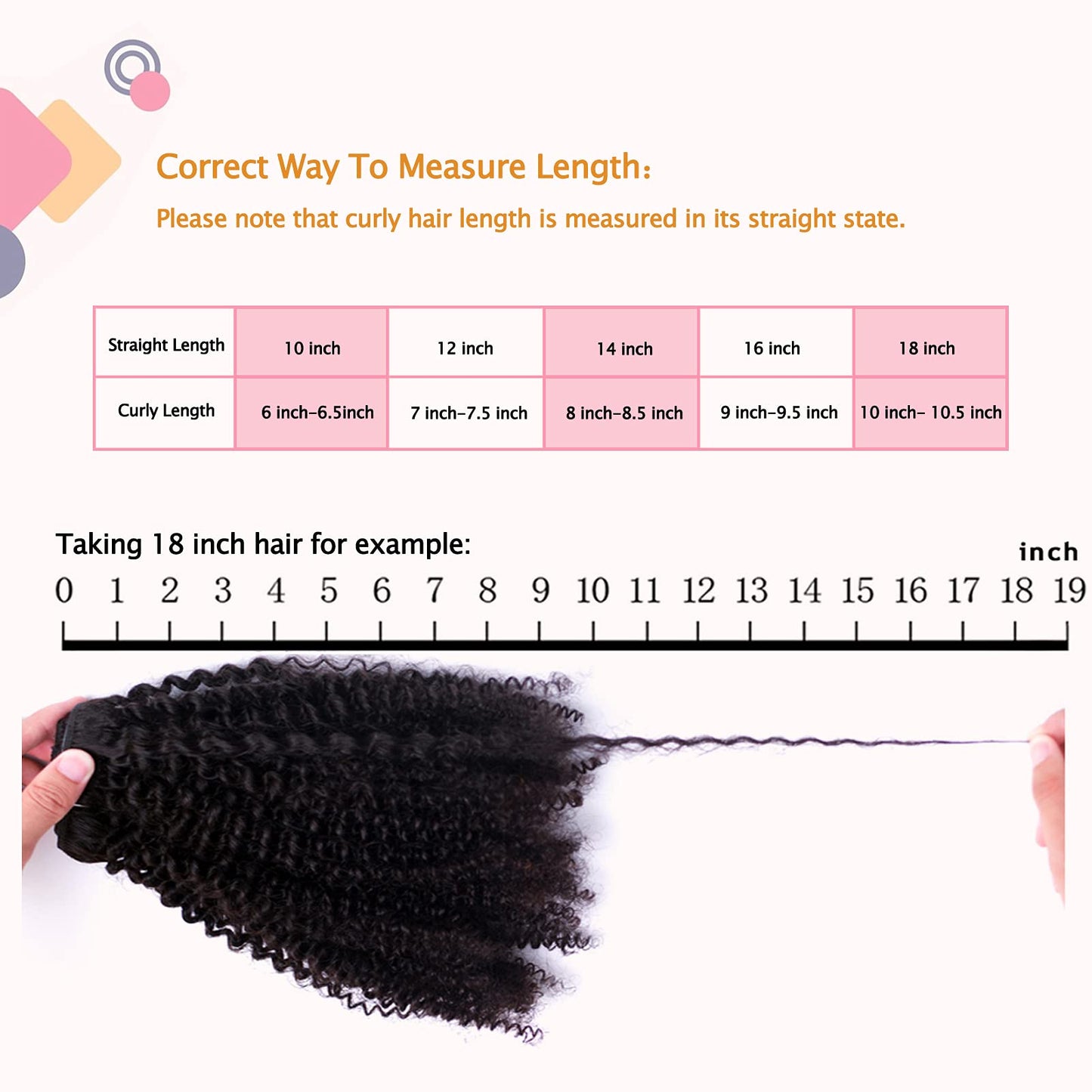 Vanalia 3C 4A Afro Kinky Curly Clip in Hair Extensions, Kinky Curly Clip Ins for African American Black Women, 100% Remy Human Hair Clip Ins Double Wefted,120 Gram,16Inch