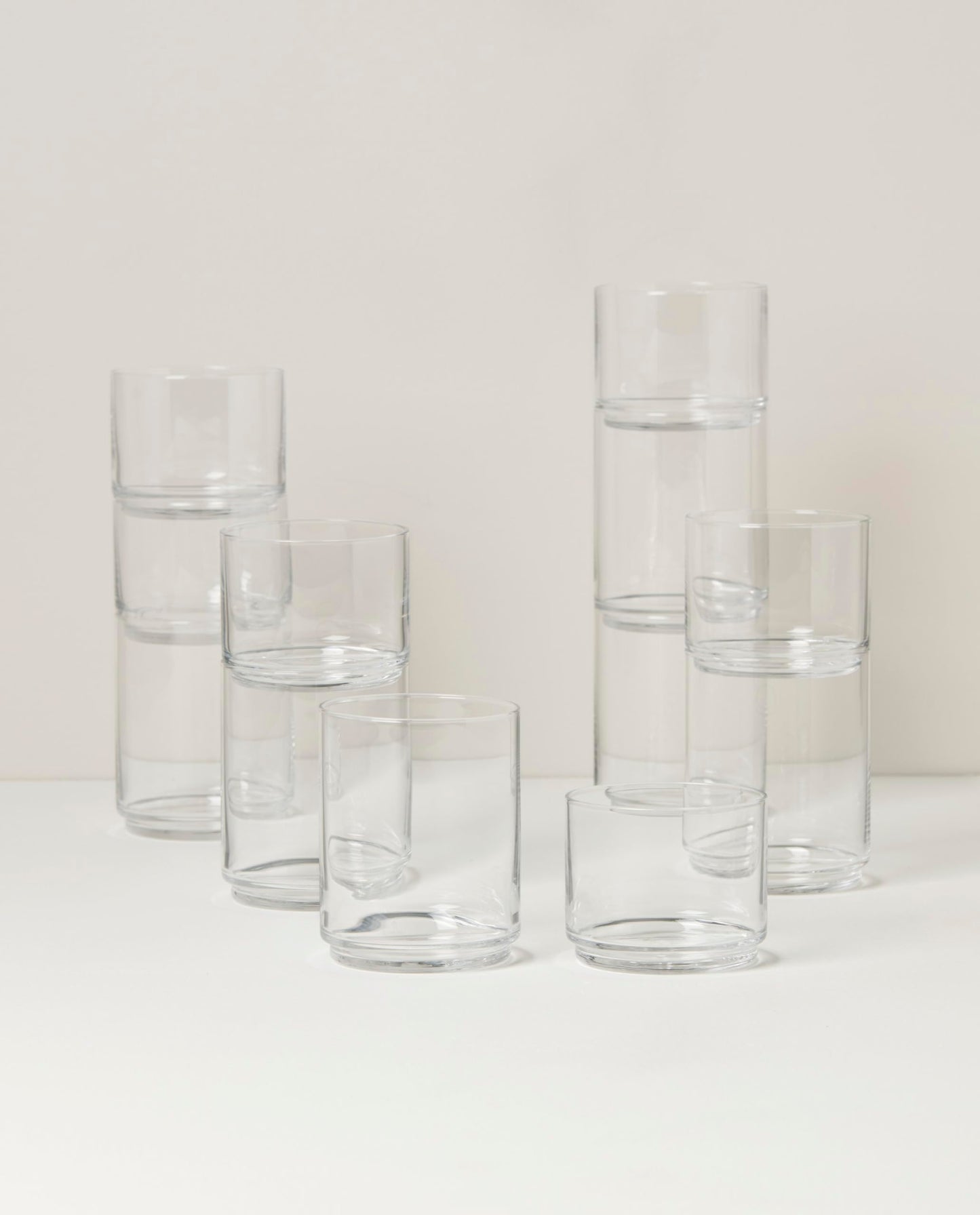 Lenox Tuscany Classics 12Pc Tall & Short Glasses, 5.51, Clear