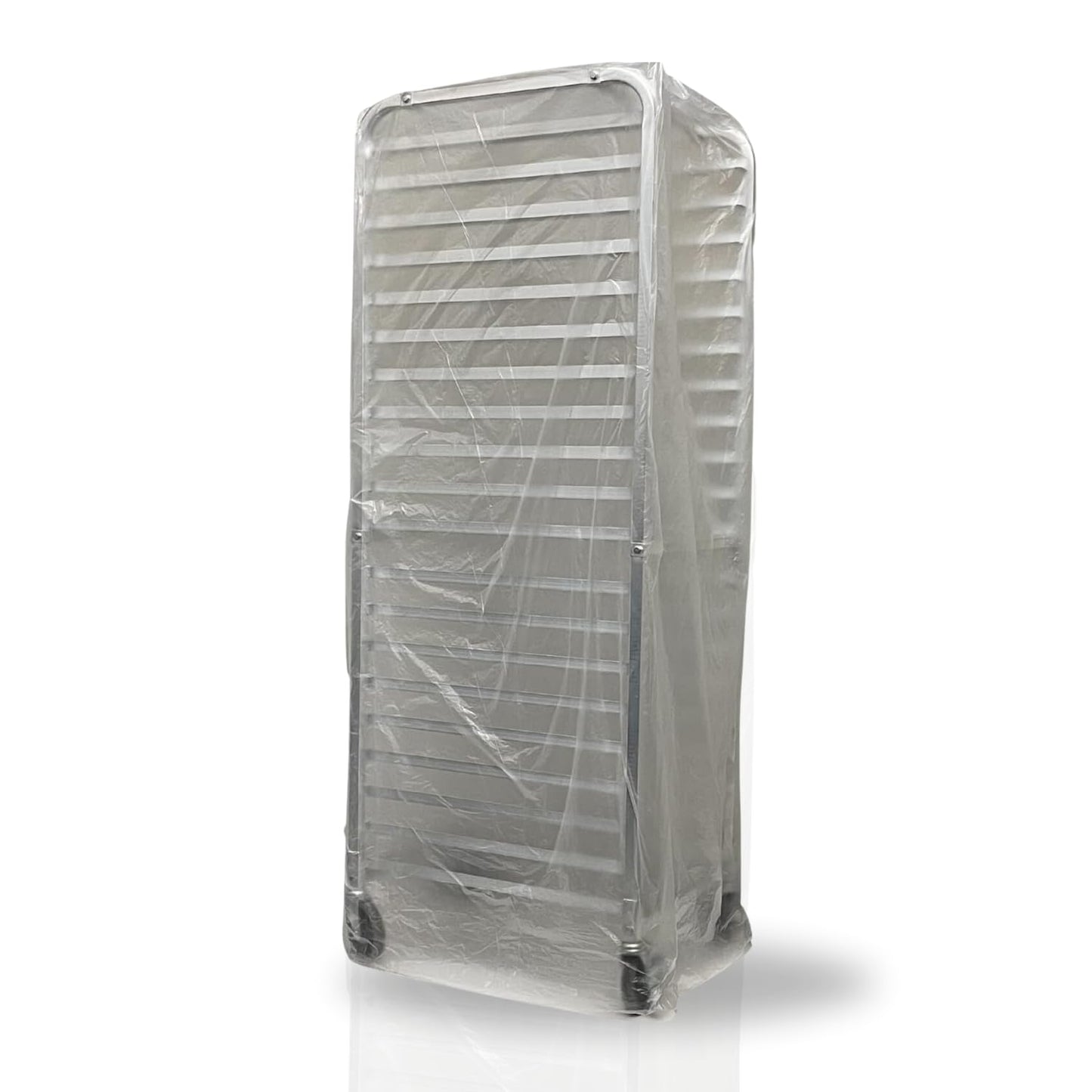 FSE Disposable Commercial Grade Sheet Pan/Bun Pan Rack Covers, 20.25" W x 26" D x 69" H, Clear, 50 Count
