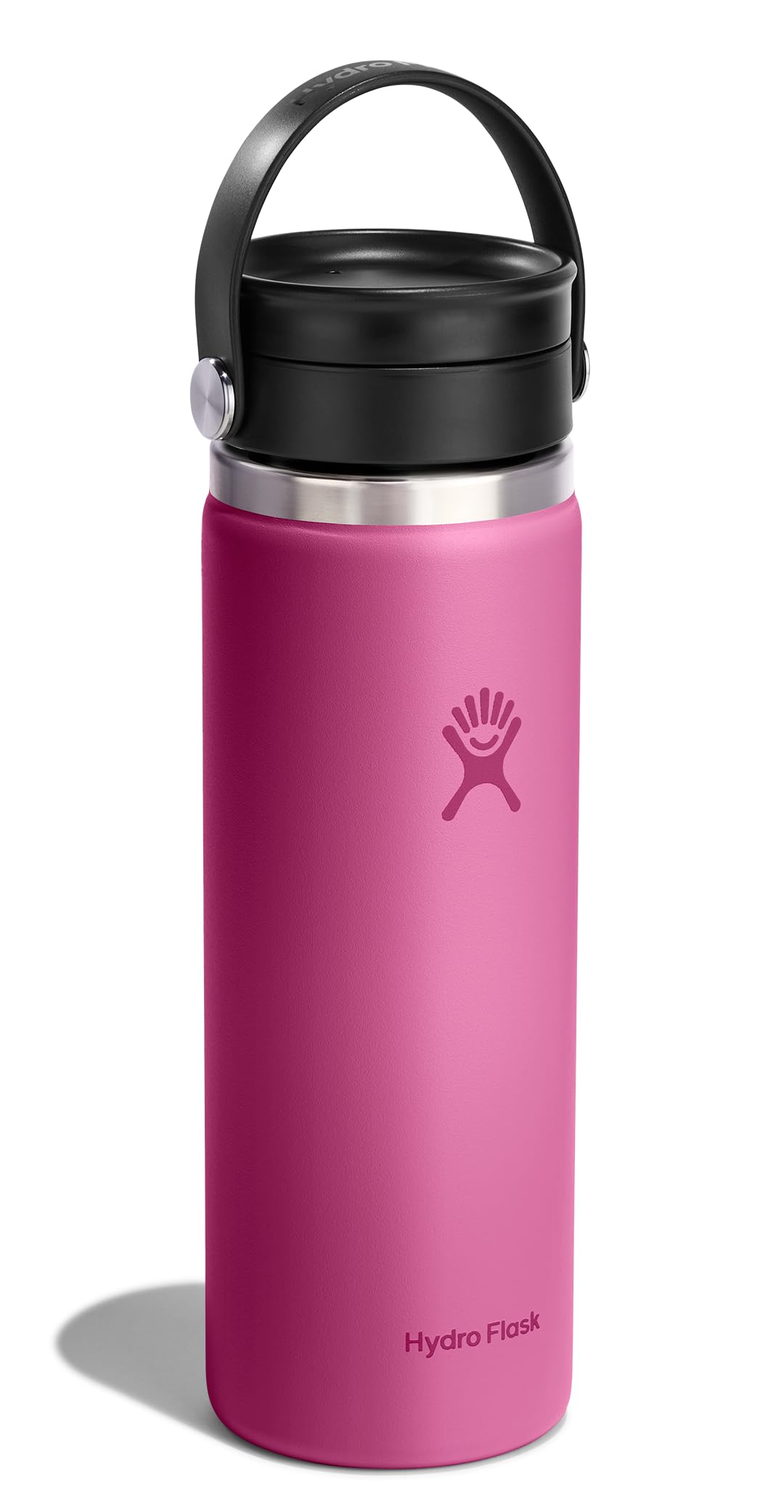 Hydro Flask Flex Sip Coffee Tumbler – Insulated Stainless Steel, Non Spill, Leak Proof Travel Coffee Cup 20 Oz Reef Pink