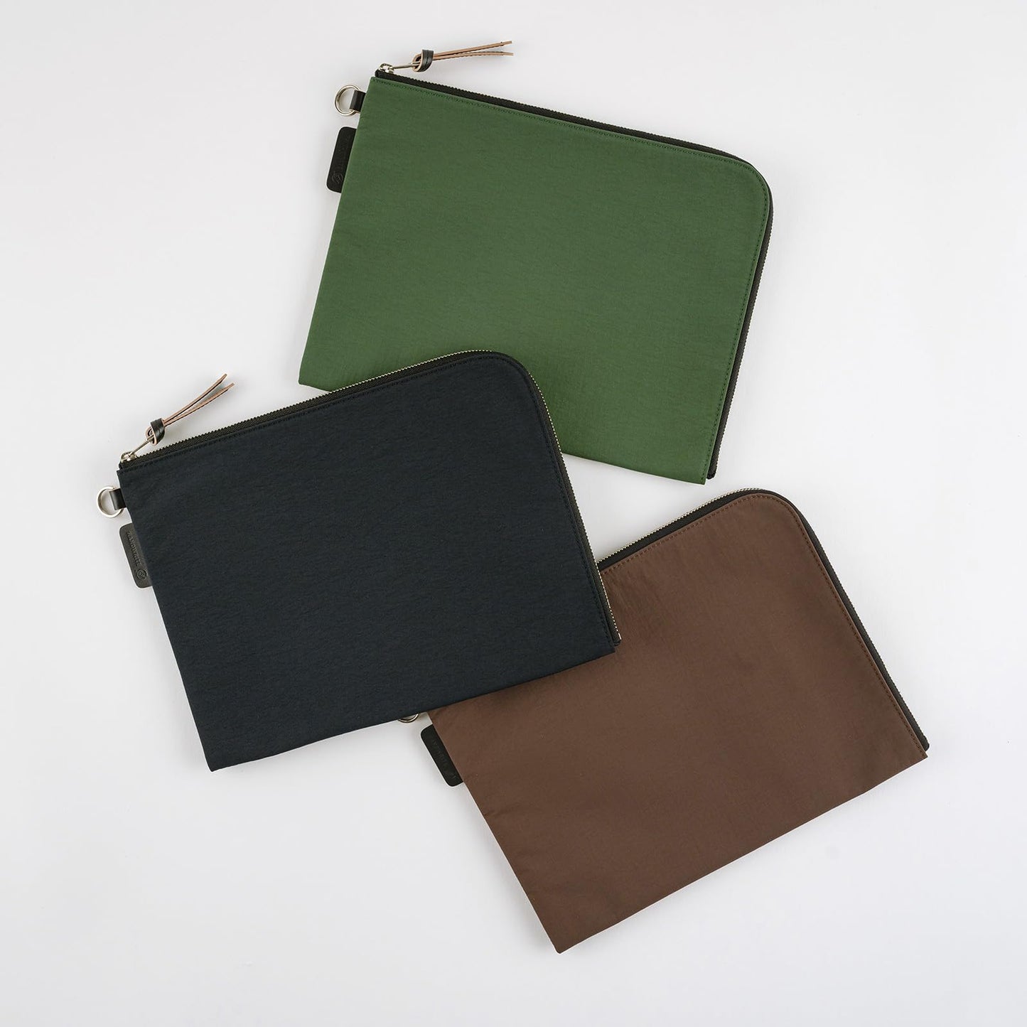 Hobonichi Techo Planner Planner Accessory Tragen Flat Pouch for A5 Size (Brown)