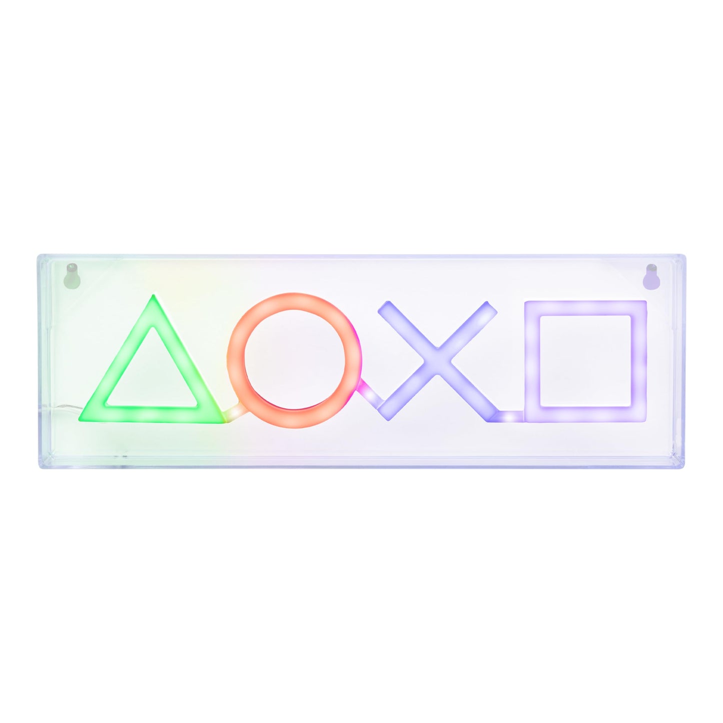 Paladone Playstation LED Neon Light - Free Standing or Wall Mountable - Game Room Accessories & Decor for Gamers
