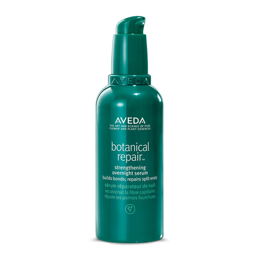 Aveda Botanical Repair Strengthening Overnight Serum | Bond-Building Serum | Reduces the Look of Split Ends | Repairs Damaged Hair | With Nangai Oil | 99% Naturally Derived*, 3.4 Fl Oz