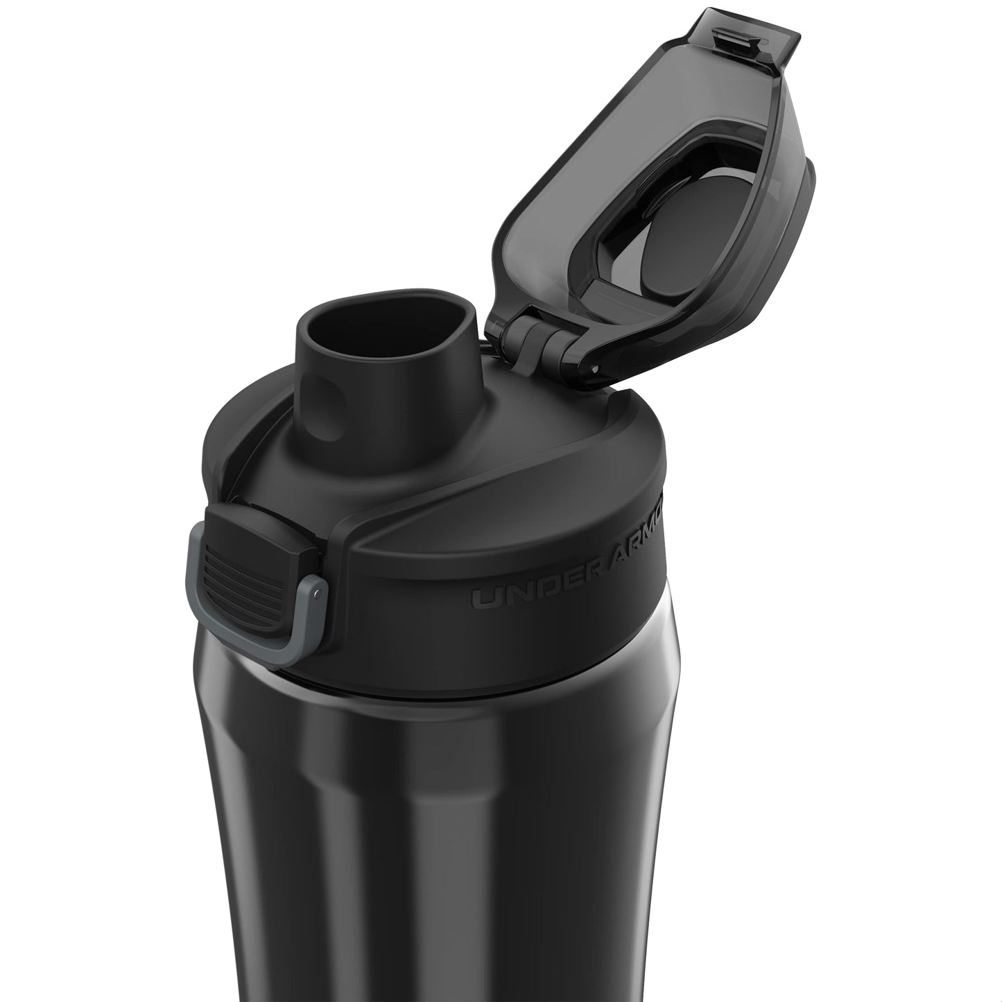 Under Armour 18oz Stainless Steel Water Bottle, Vacuum Insulated, Self Draining Protective Cap, Leak Proof, For Kids & Adults, All Sports, Gym