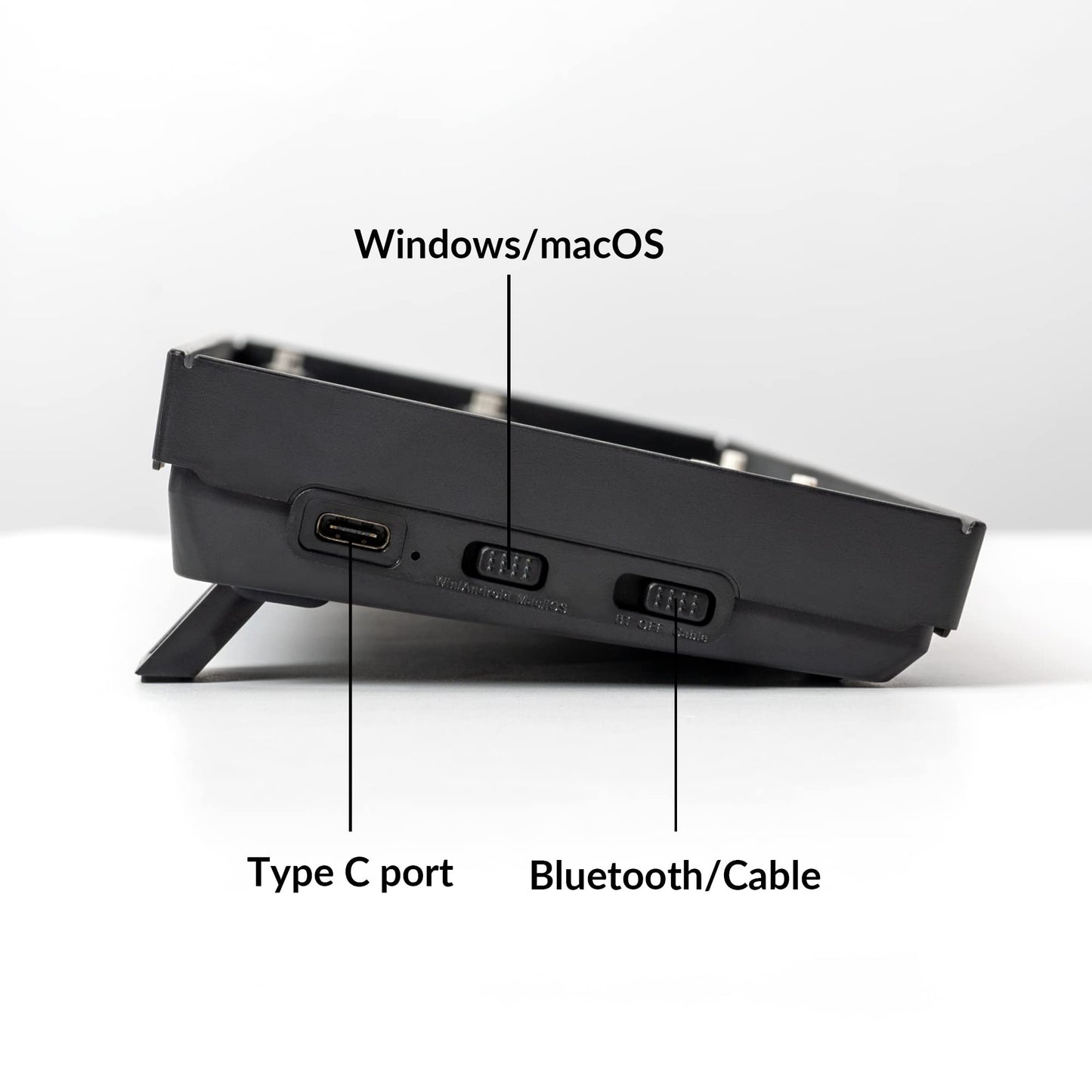 Keychron K6 Pro Wireless Custom Mechanical Keyboard Barebone Version, QMK/Launcher Programmable Macro, Hot-Swappable 65% Layout, RGB Backlit Office Gaming Keyboard for Mac Windows Linux - Black