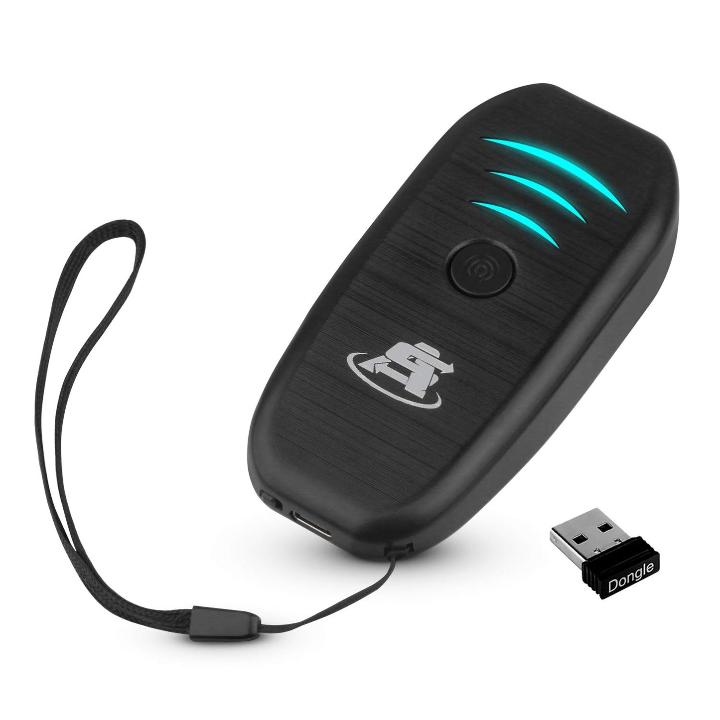 ScanAvenger Portable Mini-Wireless Bluetooth Barcode Scanner: Hand Scanners - Cordless, Rechargeable 1D & 2D Scan Gun for Inventory Management Wireless, Handheld USB QR (1D&2D Mini Barcode Reader)