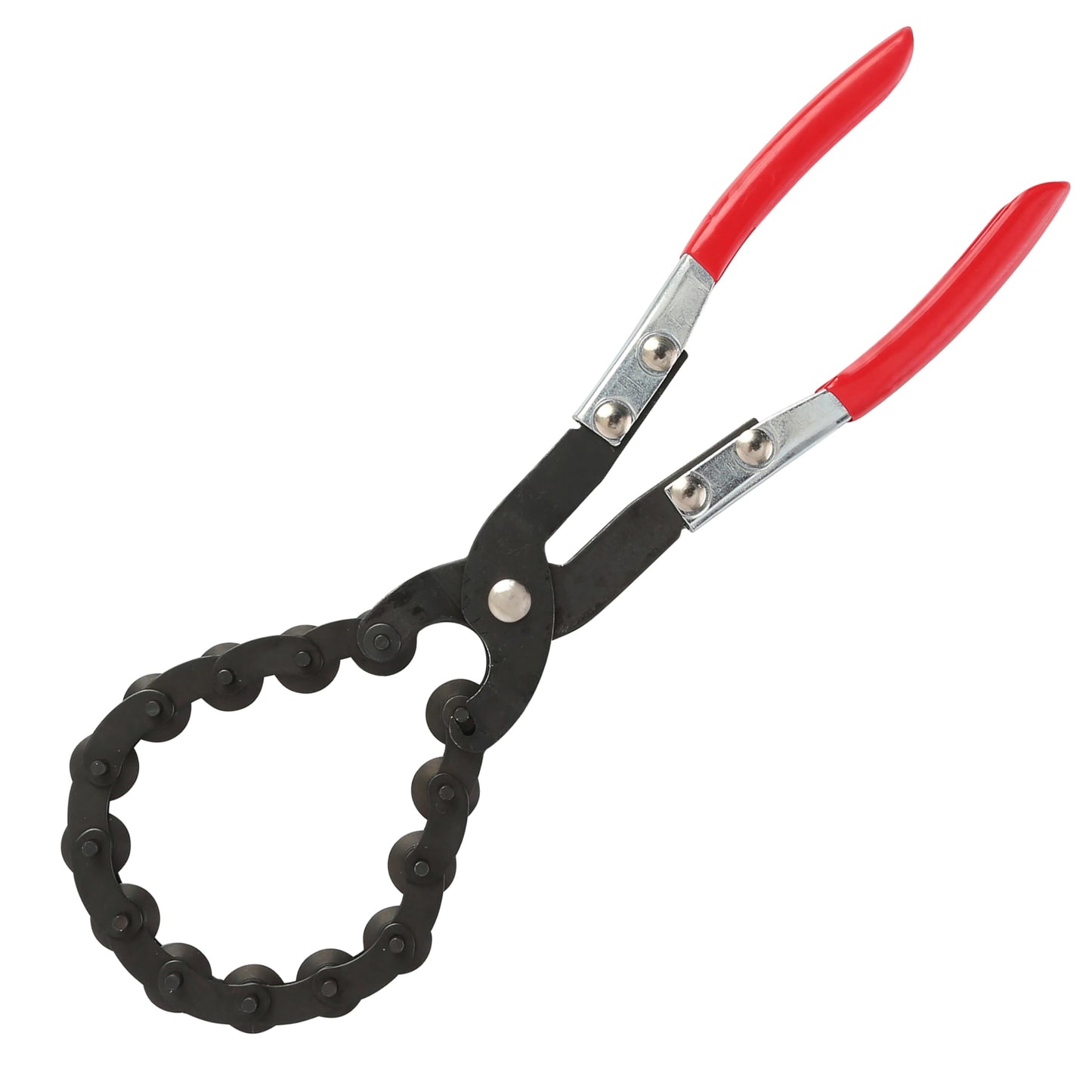 OEMTOOLS 27045 Exhaust Cutter, Cuts 3/4" to 3-1/4" Pipe, Durable Chain Cutter Tool, Easy One-Handed Rotation, Compact Pipe Cutter Chain for Tight Spaces