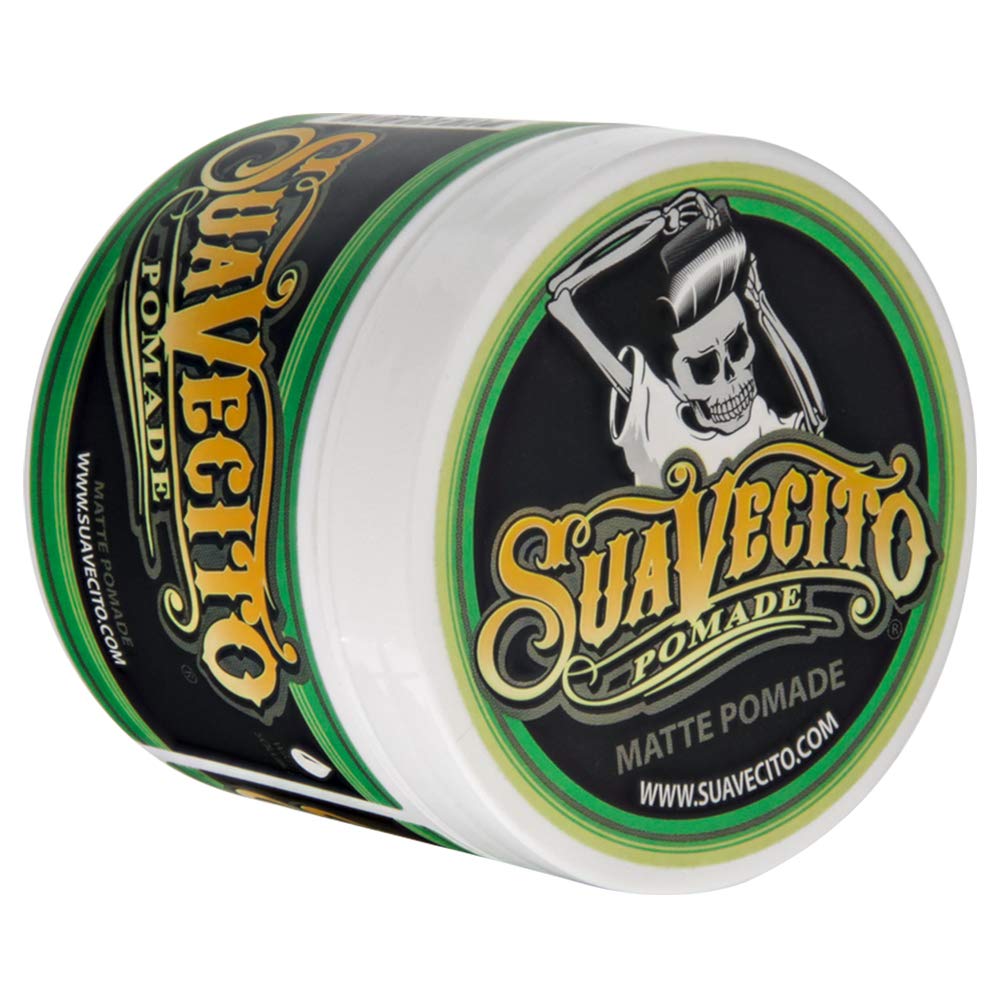 Suavecito Pomade Variety 4 Pack (OG, Firme (Strong), Matte, Clay Pomades) All Day Hold For All Hair Styles