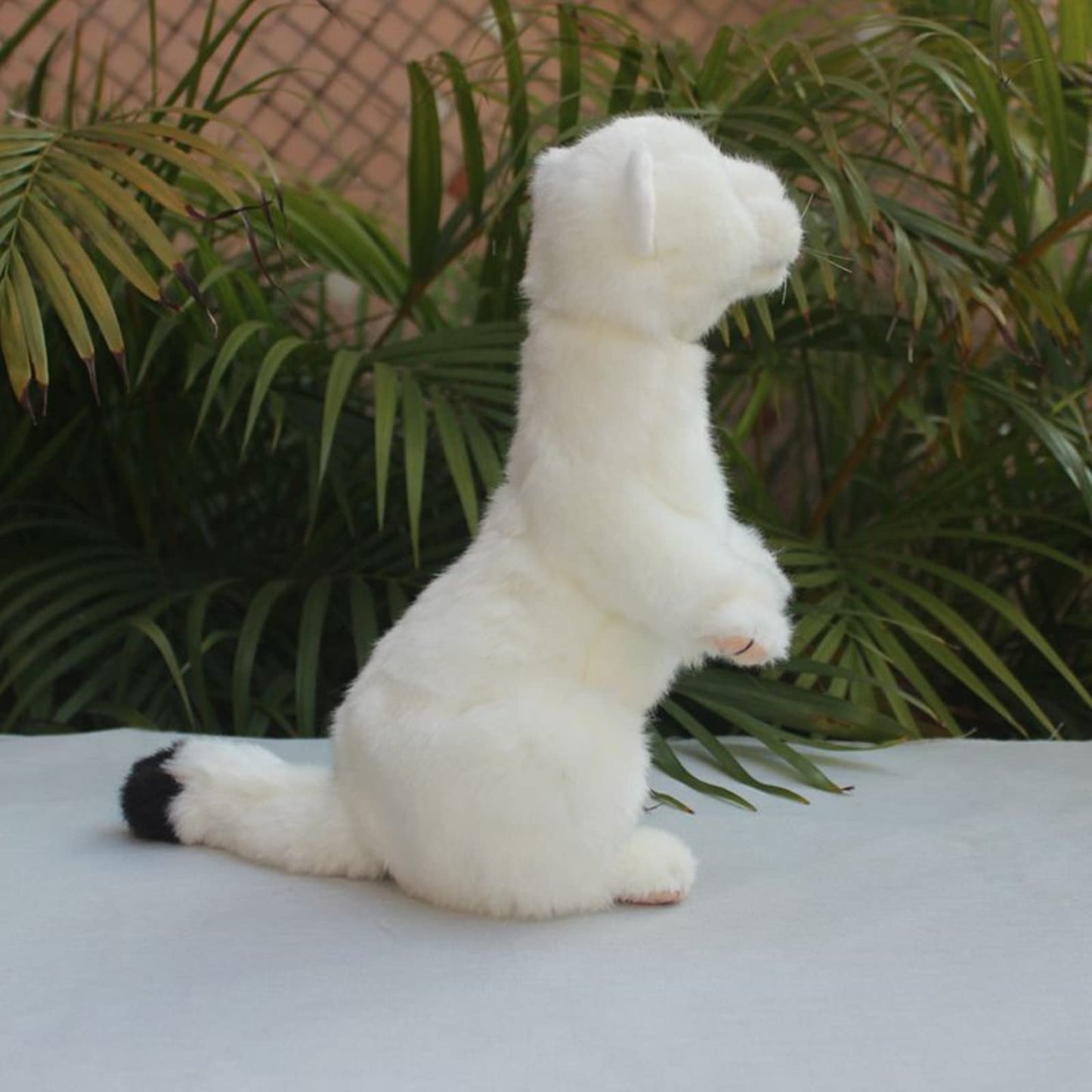 POPOTATO Ferret Stuffed Animal, Cute Stoat Plush, Soft Stuffed Meerkat Stuffed Animal Pillows Home Decor