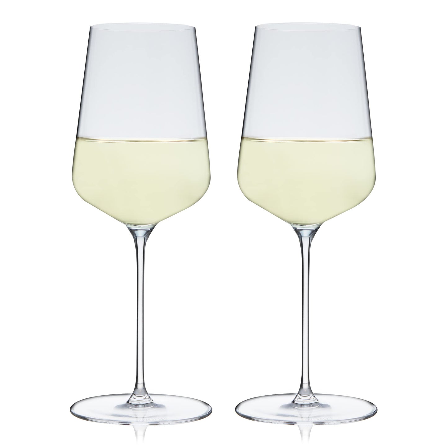 Spiegelau Definition Crystal White Wine Glasses, Sleek and Lightweight Design, Elegant Glassware for Wedding Gifts, Birthday Gifts, Home Bar, Hosting Essentials, 15.2 oz, Set of 2
