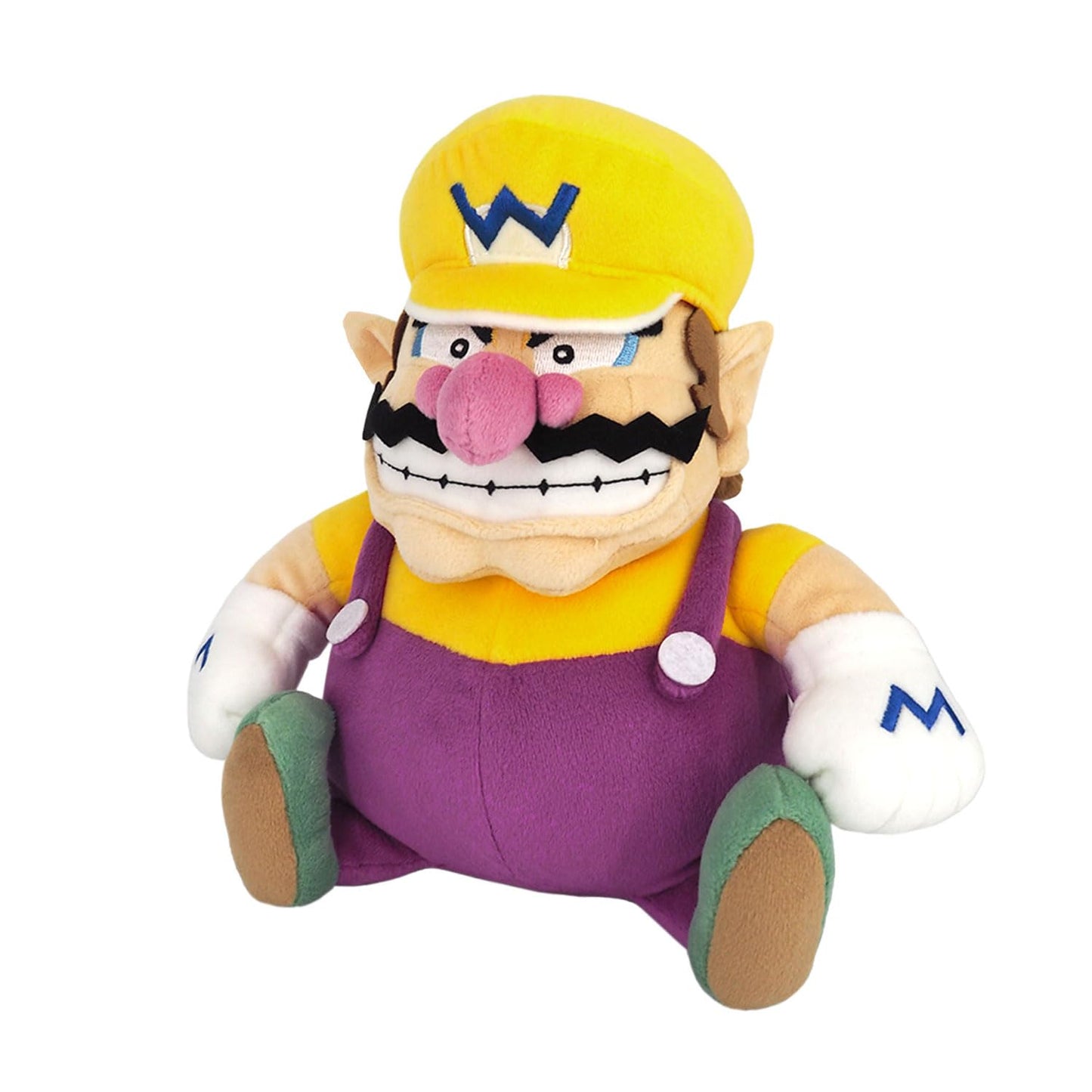 Sanei Super Mario All Star Collection-AC08-10-Inch Wario Small Plush