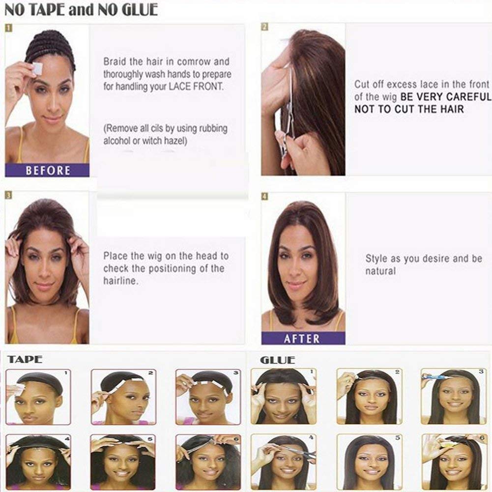 KRN Red Color Brazillian Virgin Human Hair Silky Straight 130% Density Lace Front Wigs Pre-Plucked Hairline Full Lace Wig with Baby Hair for Women (18 Inch, Lace Front Wig)