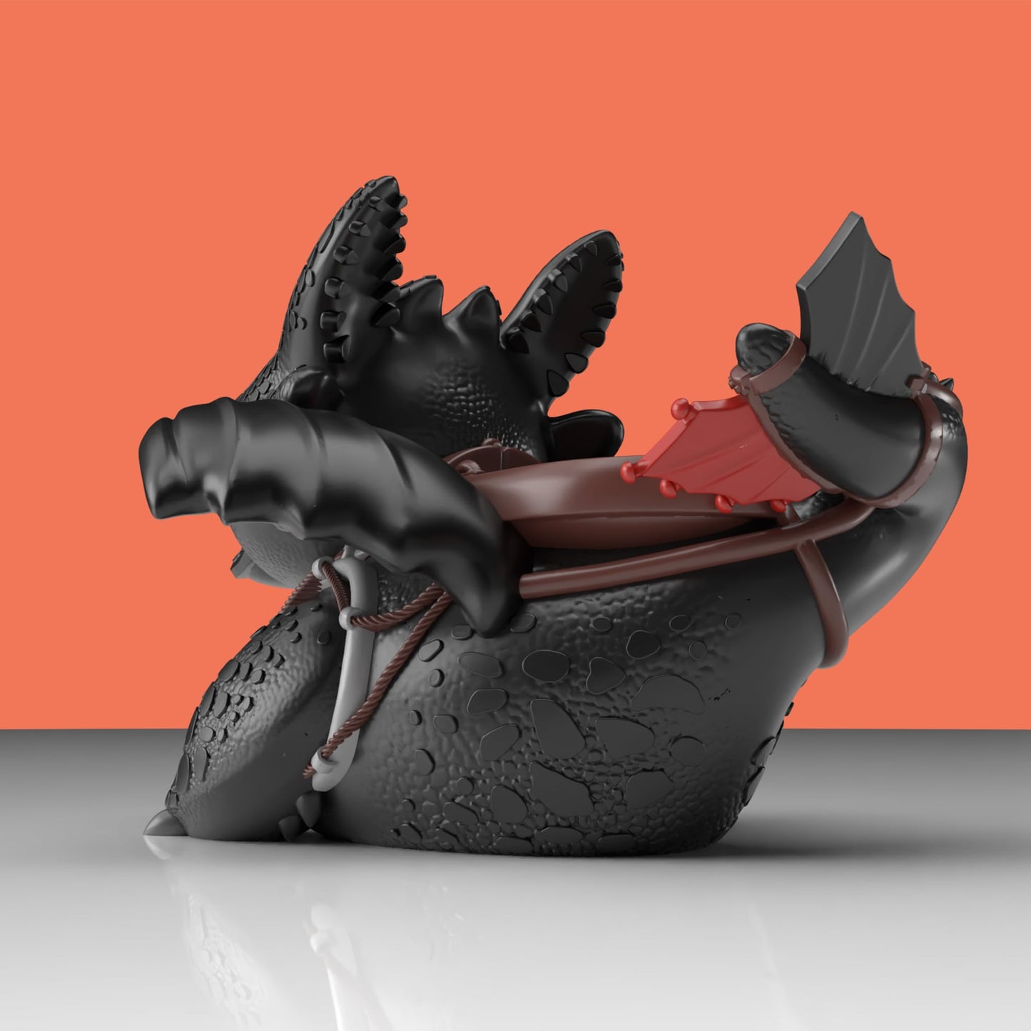 TUBBZ XL: How to Train Your Dragon - Toothless Giant Cosplaying Rubber Duck Collectible Figure