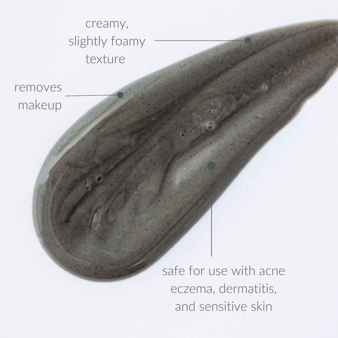 Osmia - Natural Purely Gentle Mud Cleanser | Clean Beauty For Healthy Skin (2.5 fl oz | 75 ml)