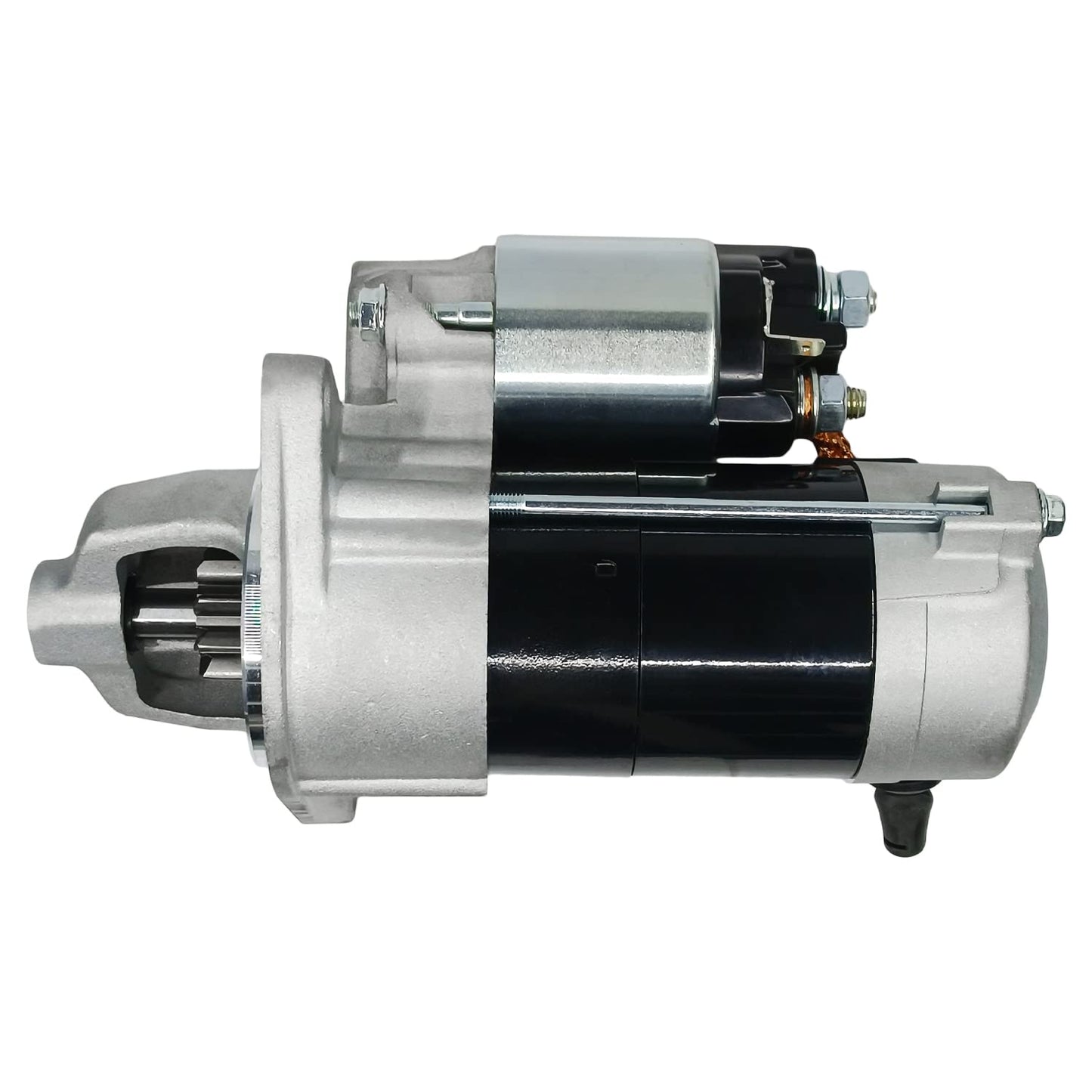 Boatrip 18413 New Starter Motor Replacement for Kubota ZD326 ZD331 ZD25 ZD28 D1105 Zero Turn Mower 25HP Diesel Engine OE#: 1G069-63010 1G069-63011 1G069-63012 77700-02596 428000-1160 SND0476