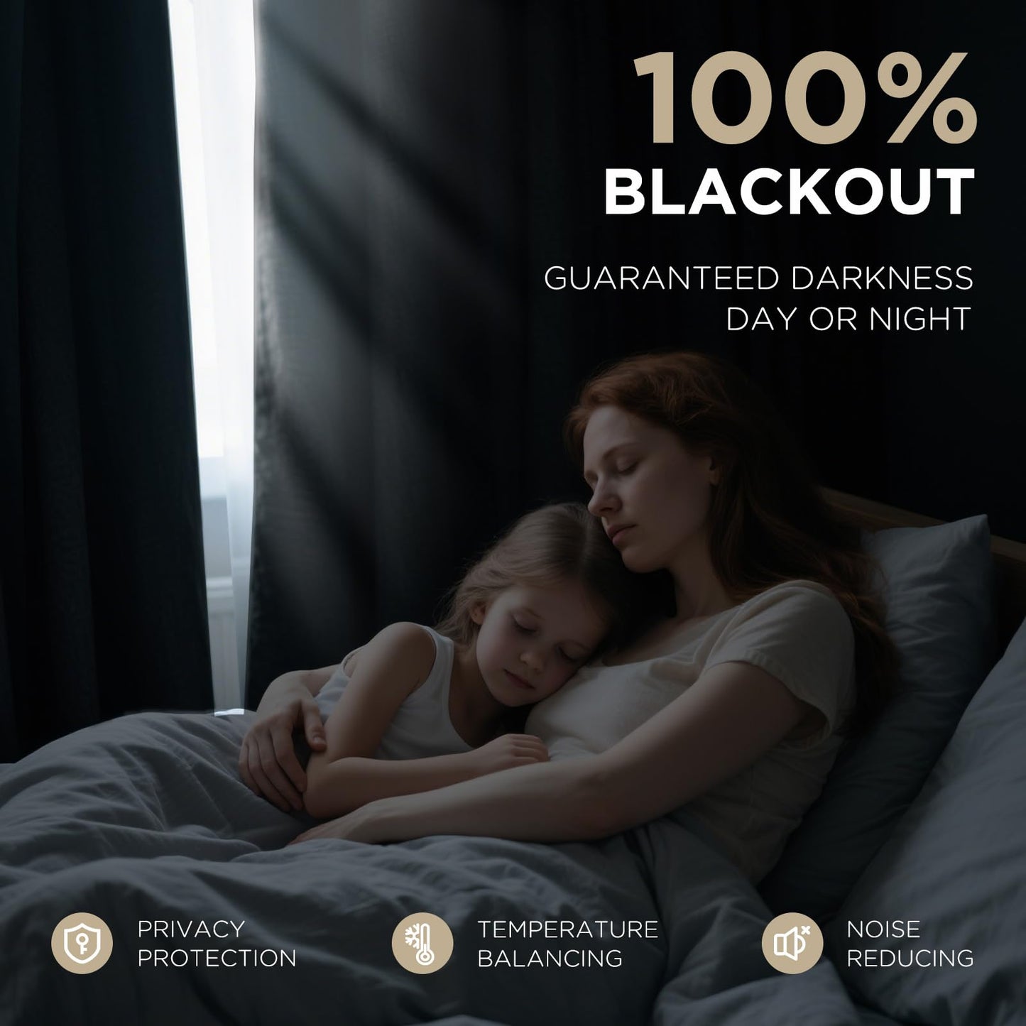 Joydeco Black 100% Blackout Curtains 84 Inch 2 Panels, Luxury Thermal Insulated Black Velvet Curtains for Bedroom Living Room, Soundproof Blackout Window Drapes, Rod Pocket & Back Tab (52W x 84L)