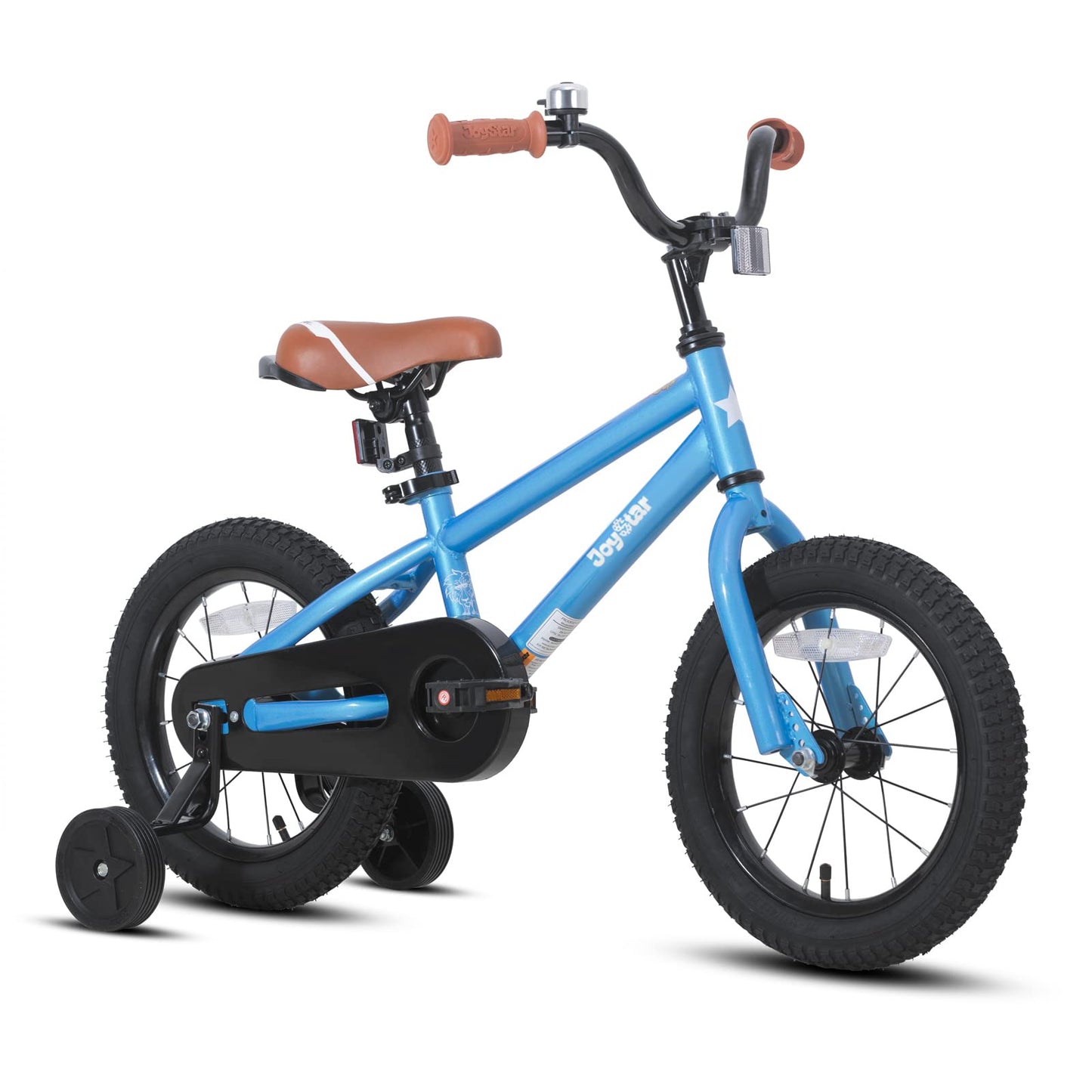 JOYSTAR 16 Inch Kids Bike for 4-7 Ages with Training Wheels Coaster Braking Ride-On Boys Bicycle 4 5 6 7 Years Children Bikes BMX Style Birthday Gifts Blue
