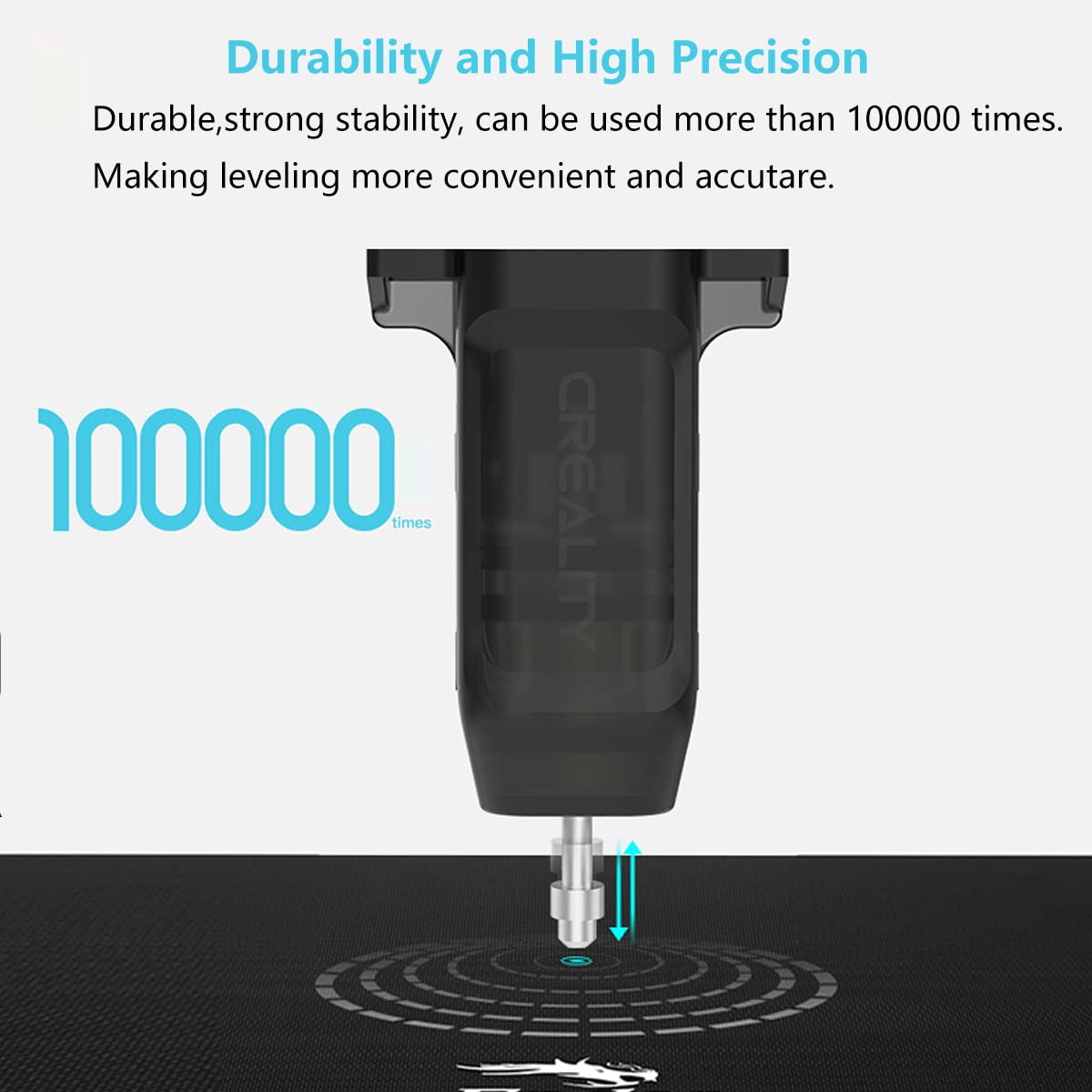 Creality CR Touch Auto Bed Leveling Sensor Kit for 3D Printer with Metal Push Pin for Ender 3/Ender 3 V2/Ender 3 Pro/3 Max/Ender 5 pro/CR-10 with 32 Bit V4.2.2/V4.2.7 Mainboard