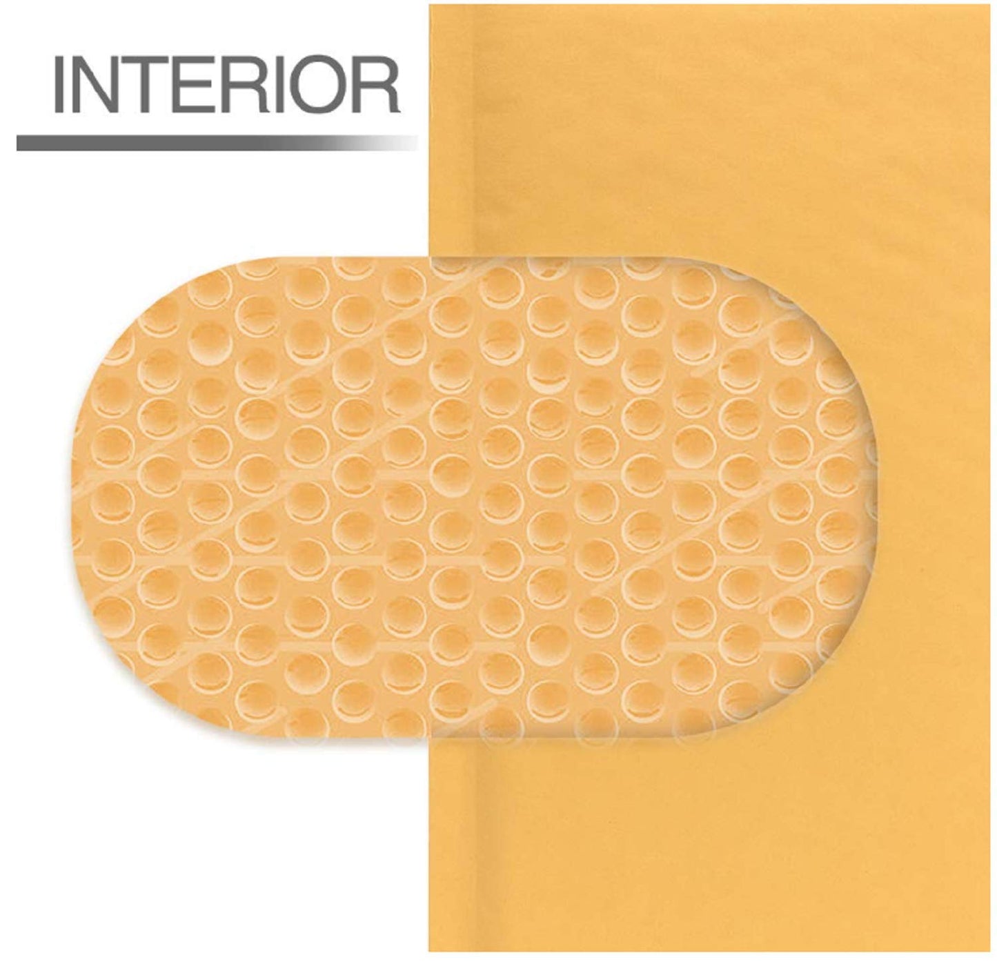 Secure Seal #5 10.5x16 Kraft Bubble Mailers Padded Shipping Envelopes (Pack of 100)