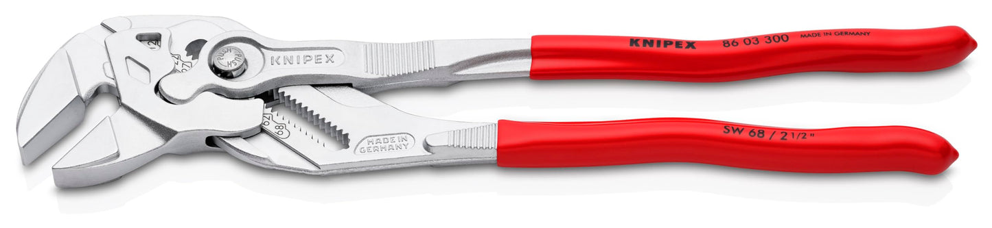 KNIPEX Tools - Pliers Wrench, Chrome (8603300), 12-Inch