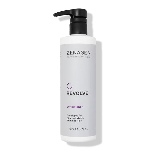 ZENAGEN Revolve Conditioner (Unisex) | Supports Scalp Health & Appearance of Fuller, Healthier Hair, Developed for Fine & Visibly Thinning Hair, Plant-Based, Color-Safe, Vegan, All Hair Types, 16 oz