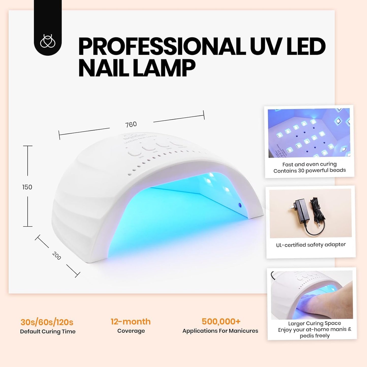 Beetles Spring Gel Nail Polish Kit with Uv Light, 75PCS 45 Colors Gel Polish Starter Kit with Base Top Coat, Exquisite Femininity Burgundy Red Green Nude Gel Polish Nail Art Gift for Women