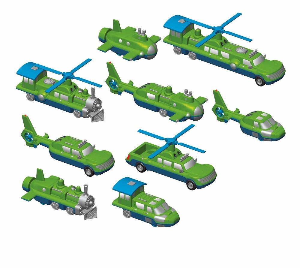 Popular Playthings Mix or Match Vehicles 2 Kit