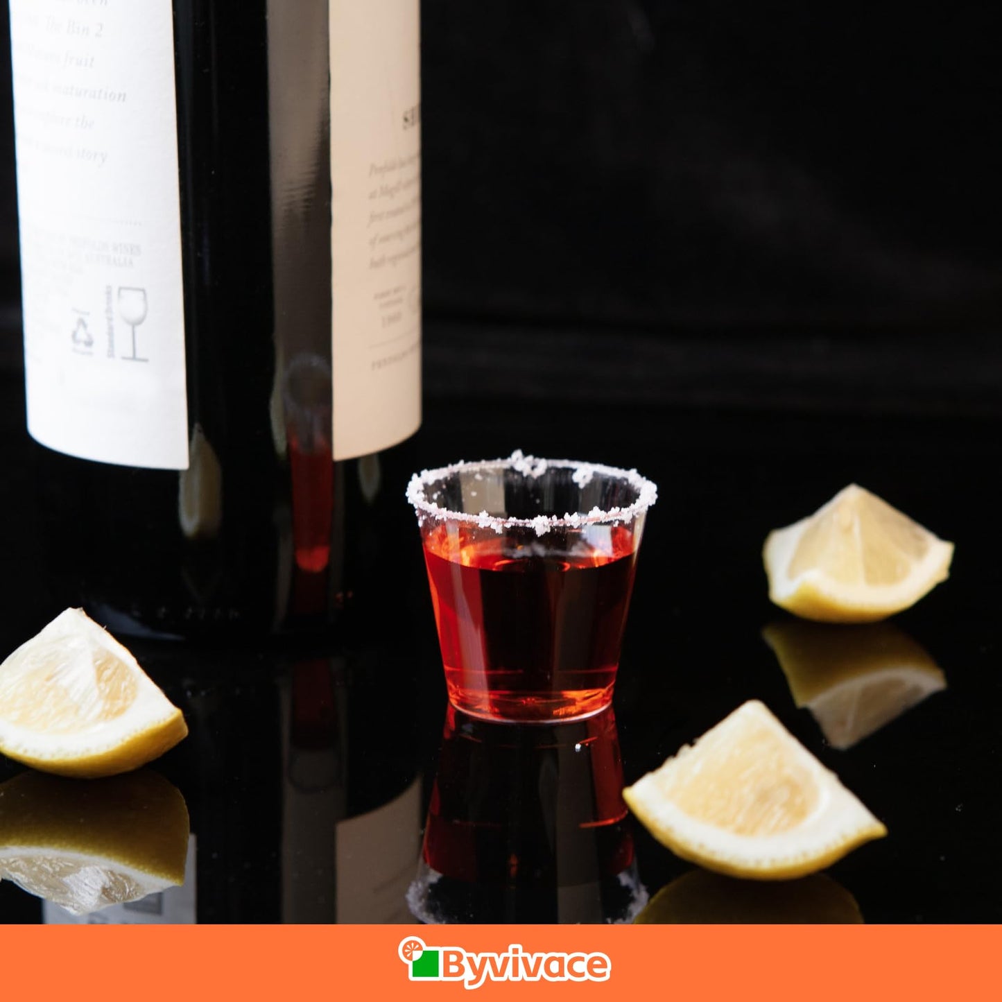 Byvivace 1000Count 1OZ Clear Hard Plastic Shot Cups - Mini Shot Glasses for Tequila, Whiskey, Vodka & Liquor, 1Oz Small Cup for Sauces & Dips, Perfect for Parties