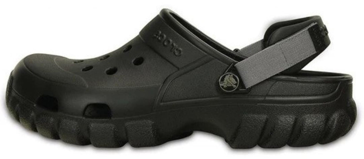 Crocs Unisex-Adult Offroad Sport Clogs, Black/Graphite, 10 Men/12 Women
