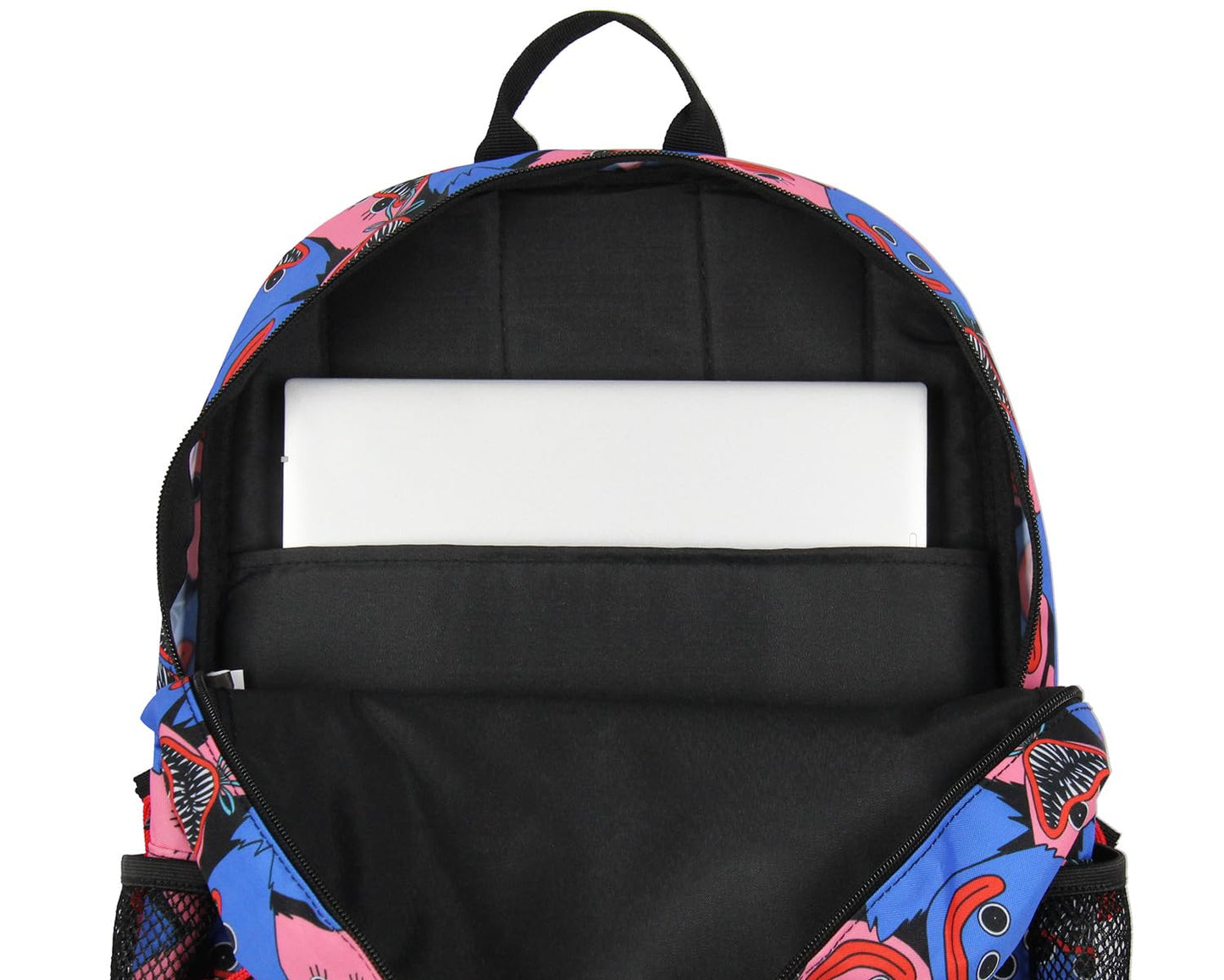 Mad Engine Poppy Playtime Backpack Kissy Missy And Huggy Allover Design Laptop School Travel Backpack 17"