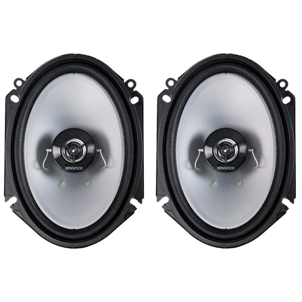 Kenwood KFC‑C6866S 6x8 2‑Way 250 Watt Car Stereo Speakers - Pair