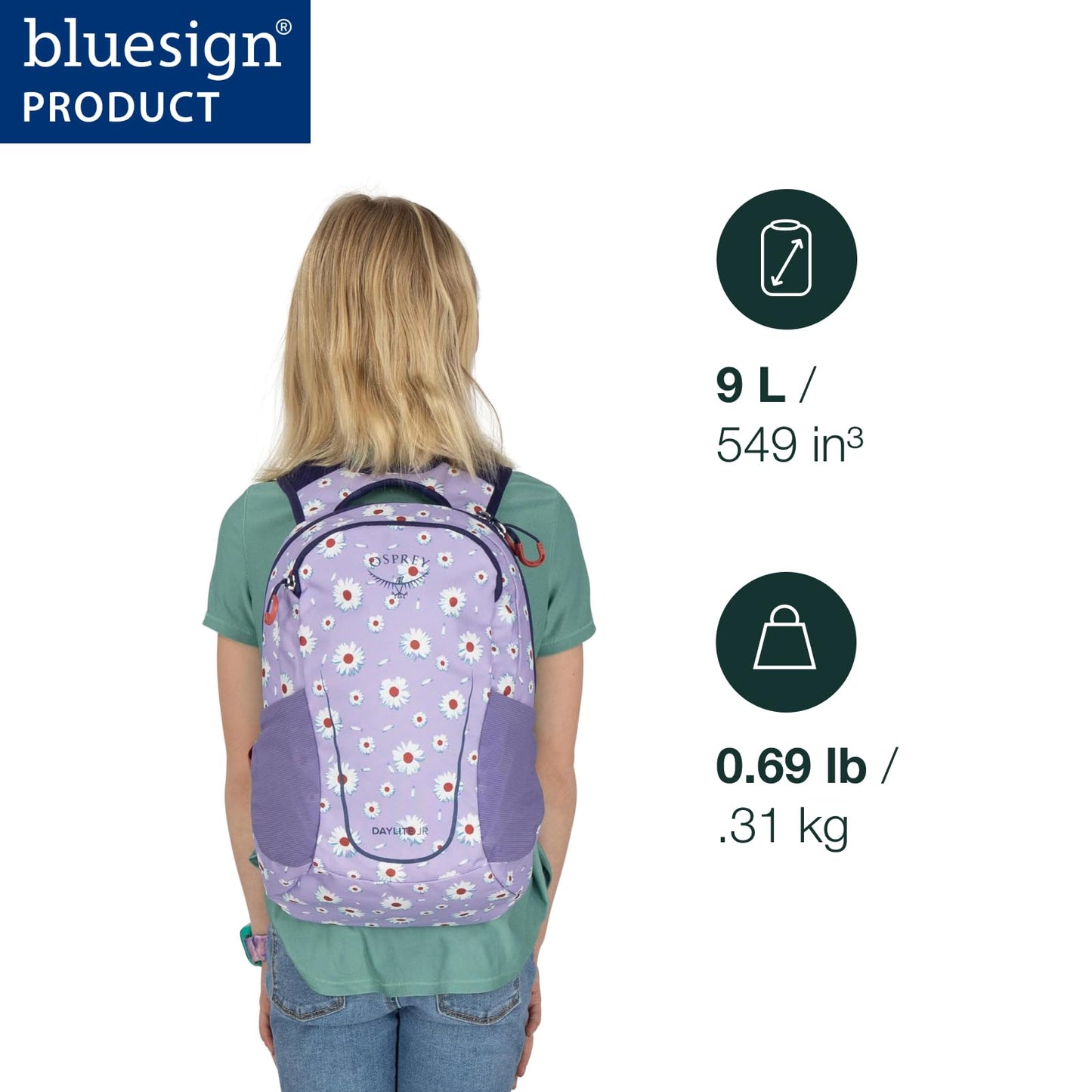 Osprey Daylite Jr. Kids' Commuter Backpack, Sunshine