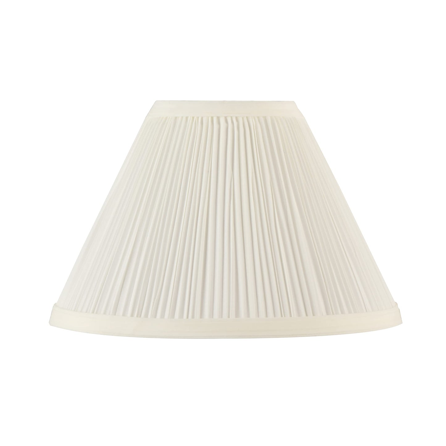 Aspen Creative 59171, Empire Uno Lamp Shade, Cotton White, 4" Top x 10" Bottom x 7" Slant Height, Slip UNO 33mm