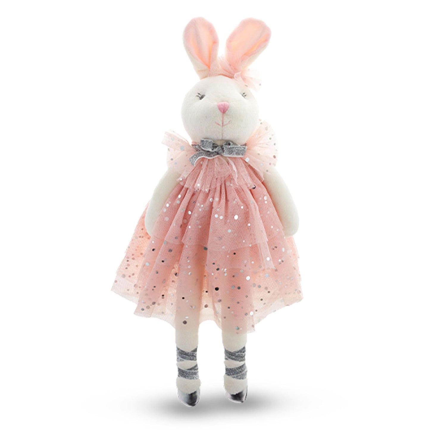 Stephen Joseph Super Soft Plush Dolls Large, Bunny 4 inch