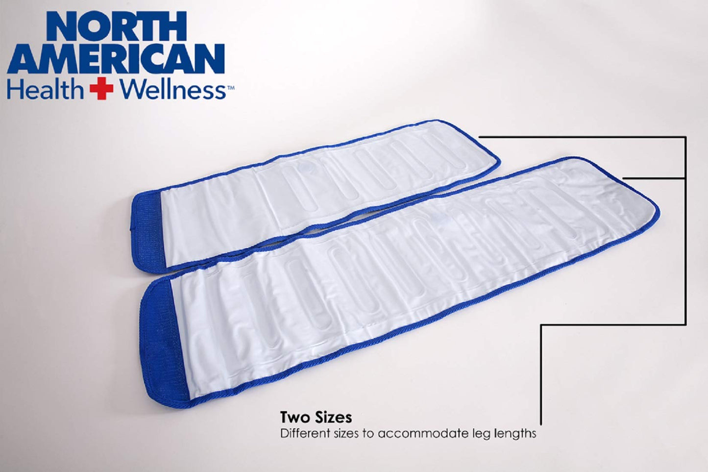 North American Wellness Air Compression Leg Wraps w/ Handheld Control