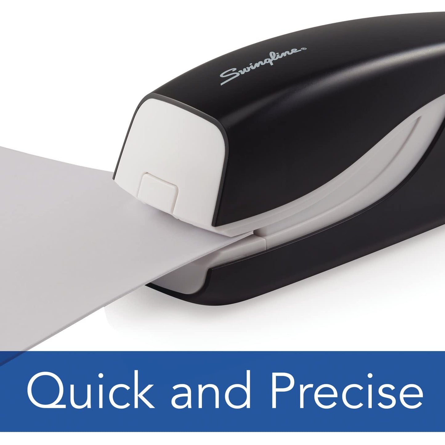 Swingline Electric Stapler, 20 Sheet Capacity, Portable, Compact, Battery, Black (42132)