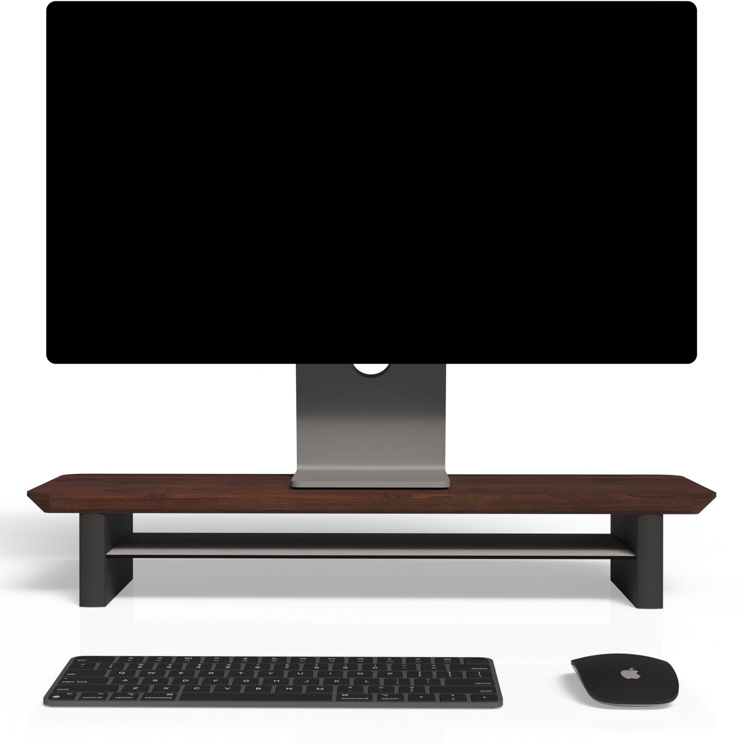 amesoba desk stand mini (Dark Walnut, Mini)