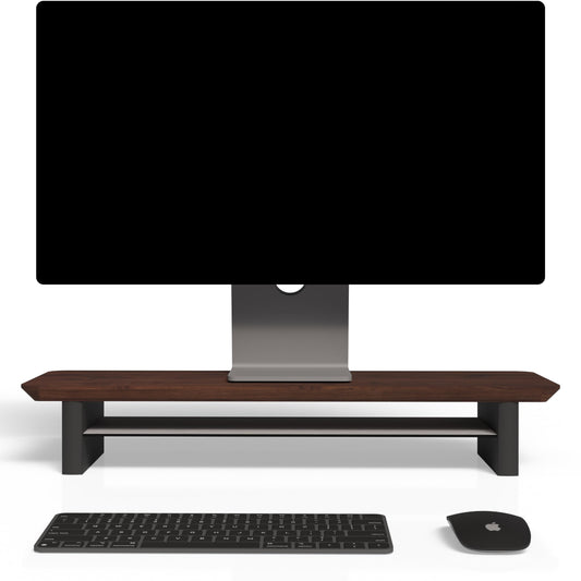 amesoba desk stand mini (Dark Walnut, Mini)