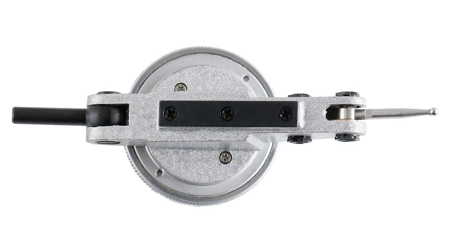 Accusize Industrial Tools 0.060'' by 0.0005'' (Range by Graduation) Horizontal Test Indicator with 1.5'' Dial Diameter, 0511-2001