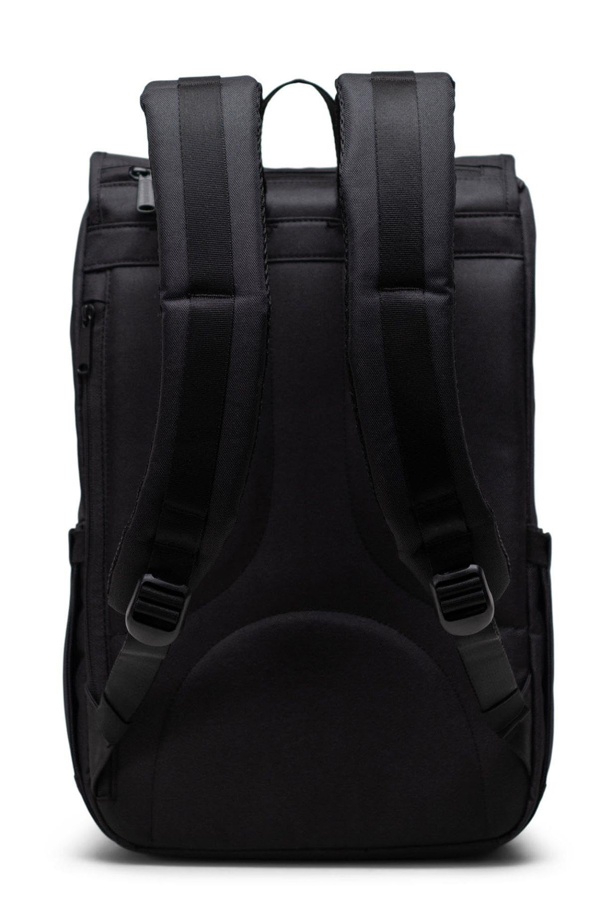 Herschel Supply Co. Little America Mid, Black, One Size
