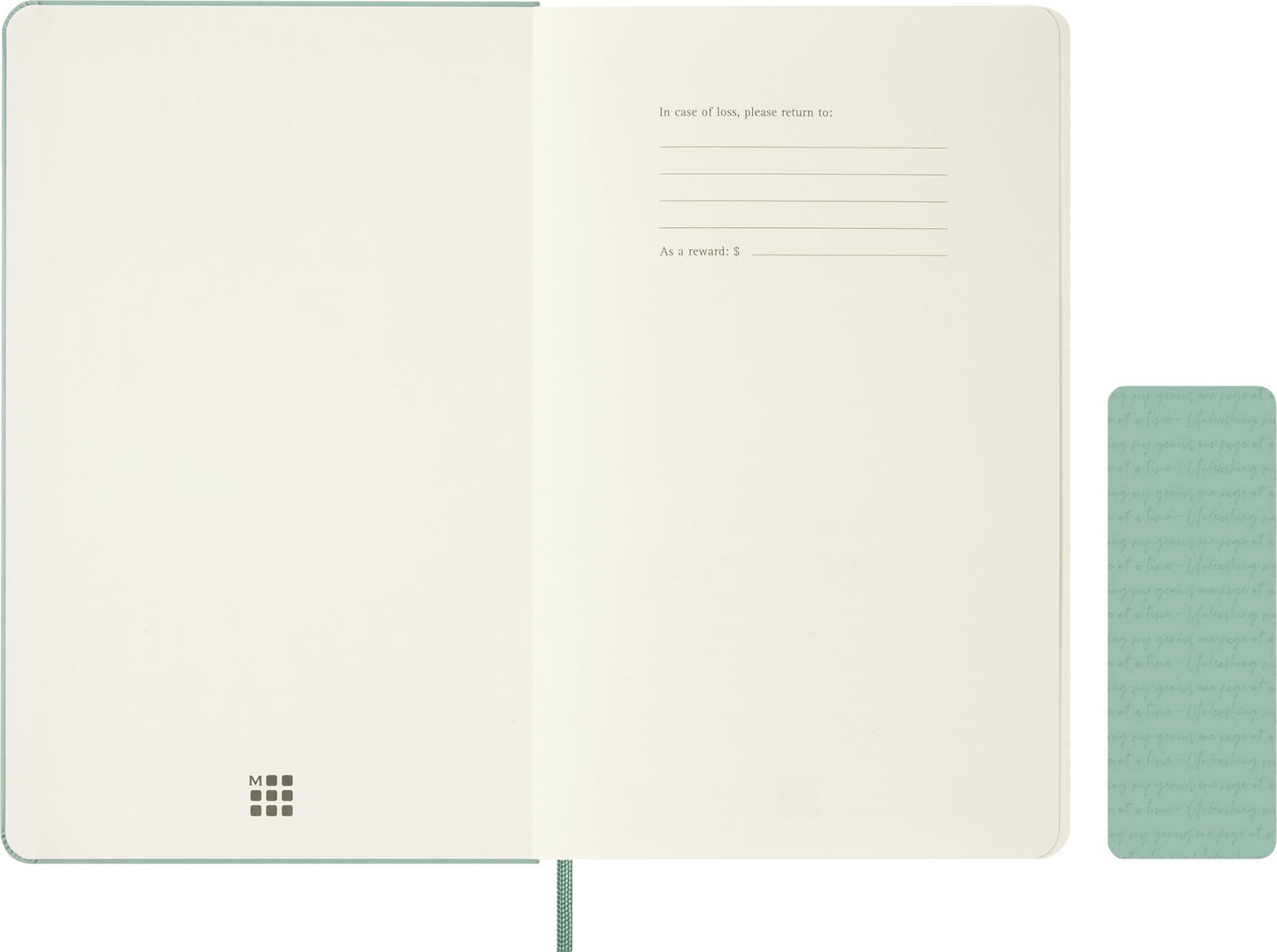 Moleskine Classic 18 Month 2026-2027 Weekly Planner, Hard Cover, Large (5" x 8.25"), Sage Green, 208 pages