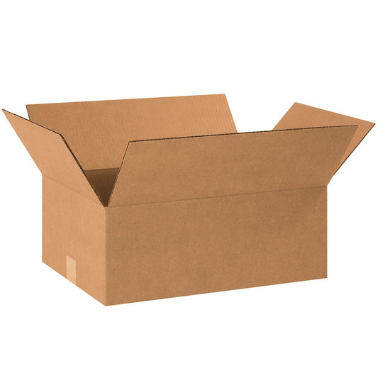 BOX USA Shipping Boxes Medium 16"L x 12"W x 7"H 25-Pack - Corrugated Cardboard Box for Moving, Mailing, Packing, Packaging and Storage