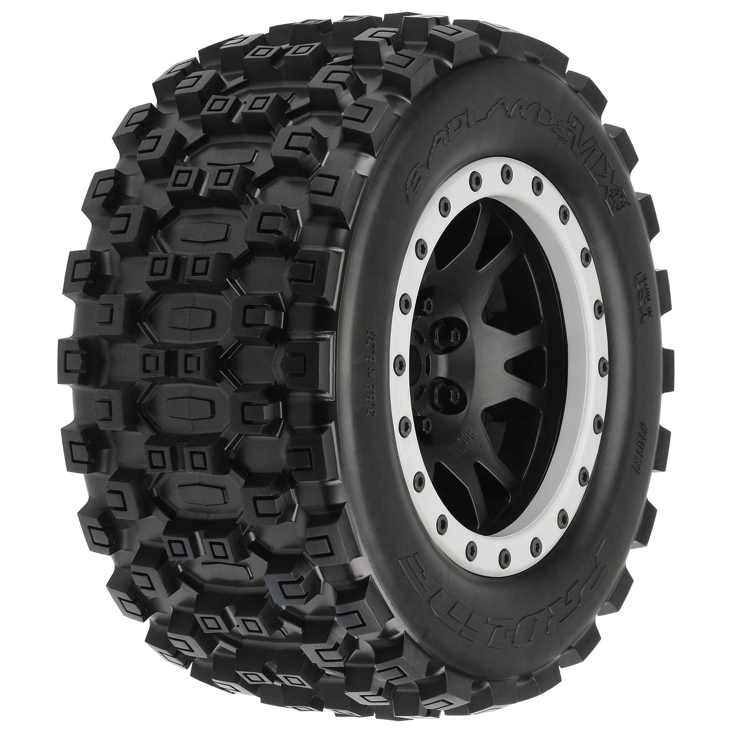 Pro-line Racing Badlands MX43 Pro-Loc MNT Impulse BlkGrey2XMX PRO1013113 RC Tire
